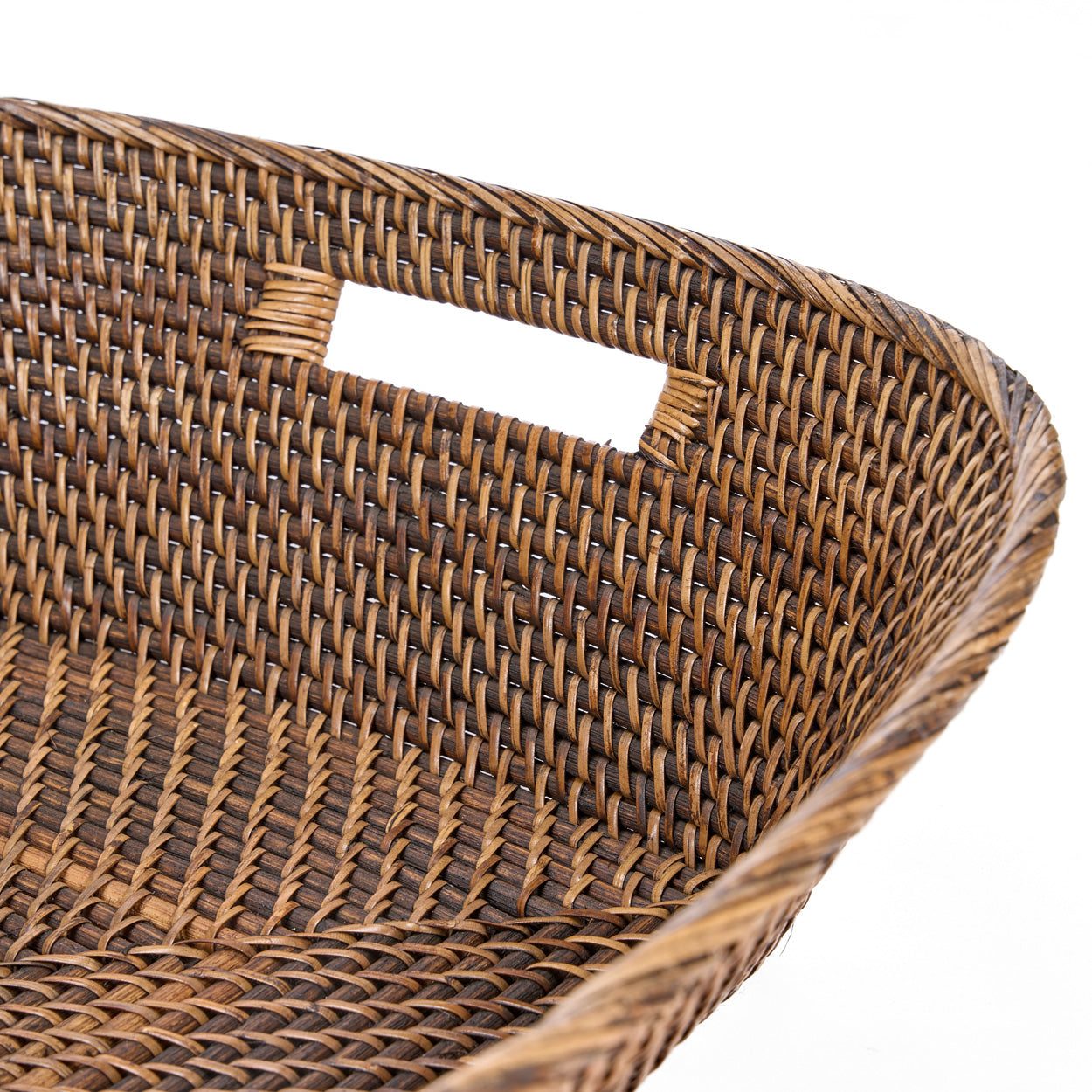The Hannah Laundry Basket Natural Brown M