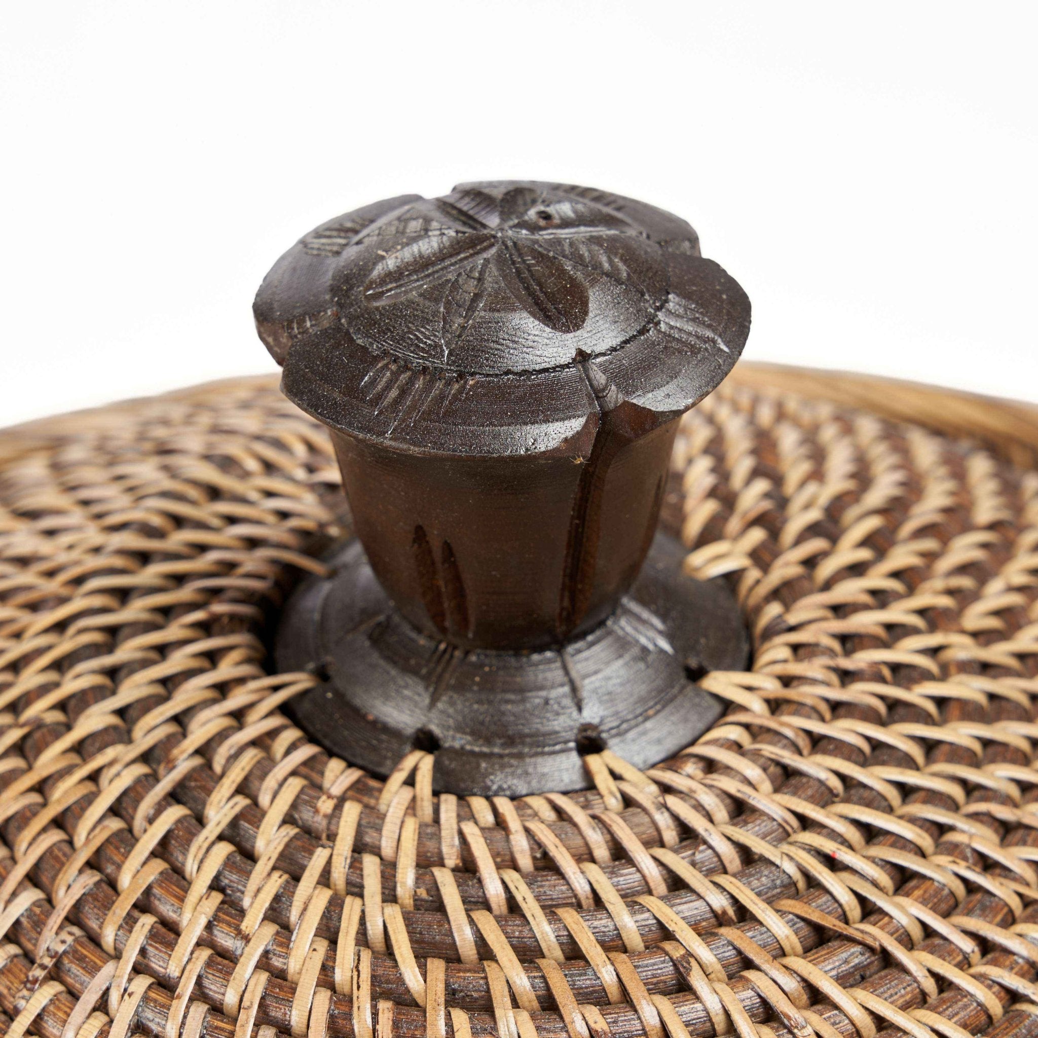 The Storage Crown Basket - Natural Brown - Bambuá