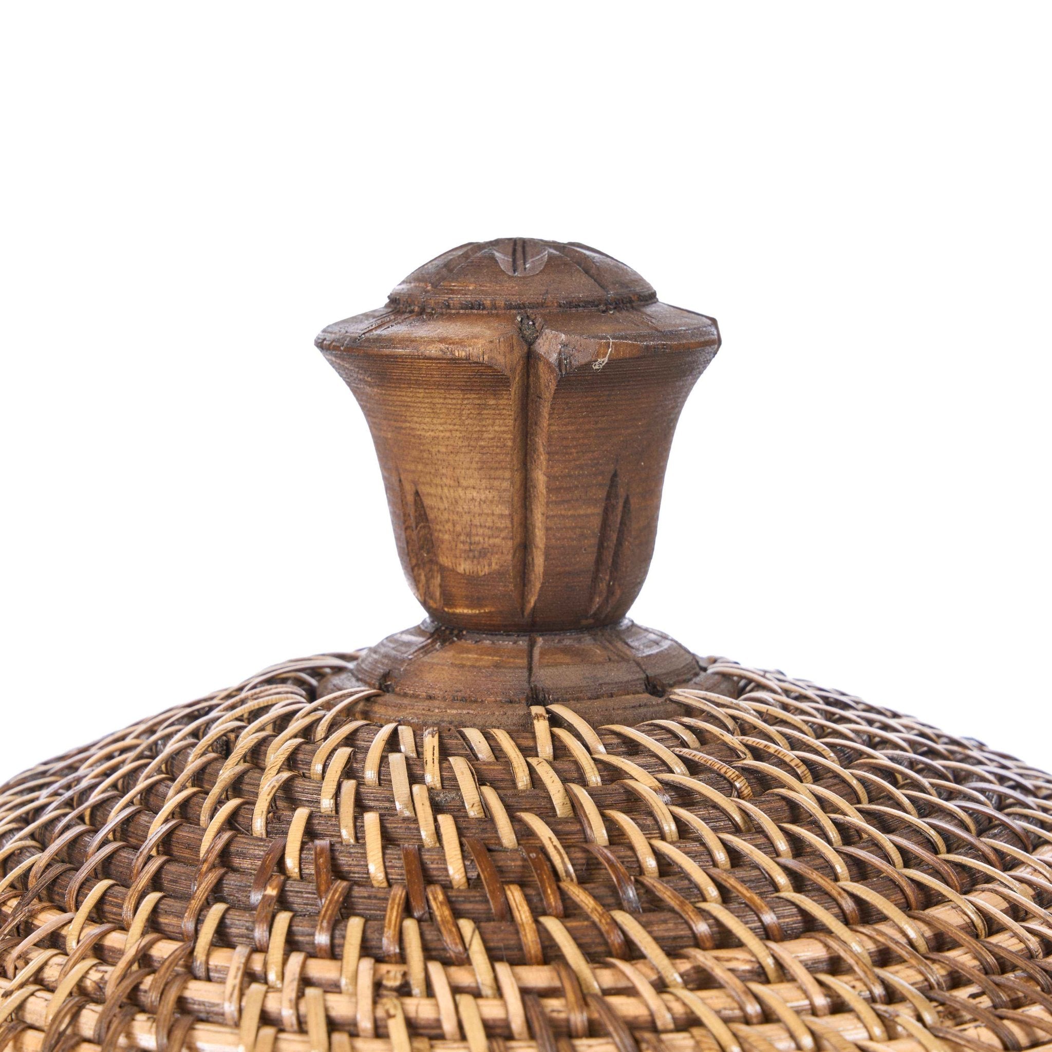 The Storage Crown Basket - Natural Brown - Bambuá