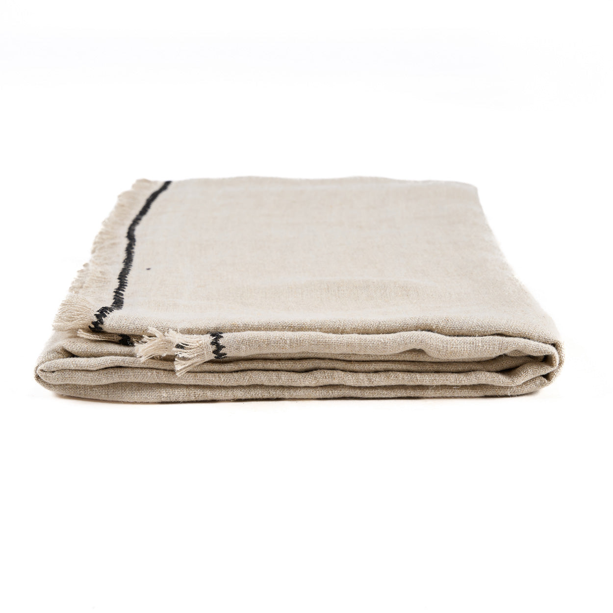The Tuscany Tablecloth - Natural Black - 150x250