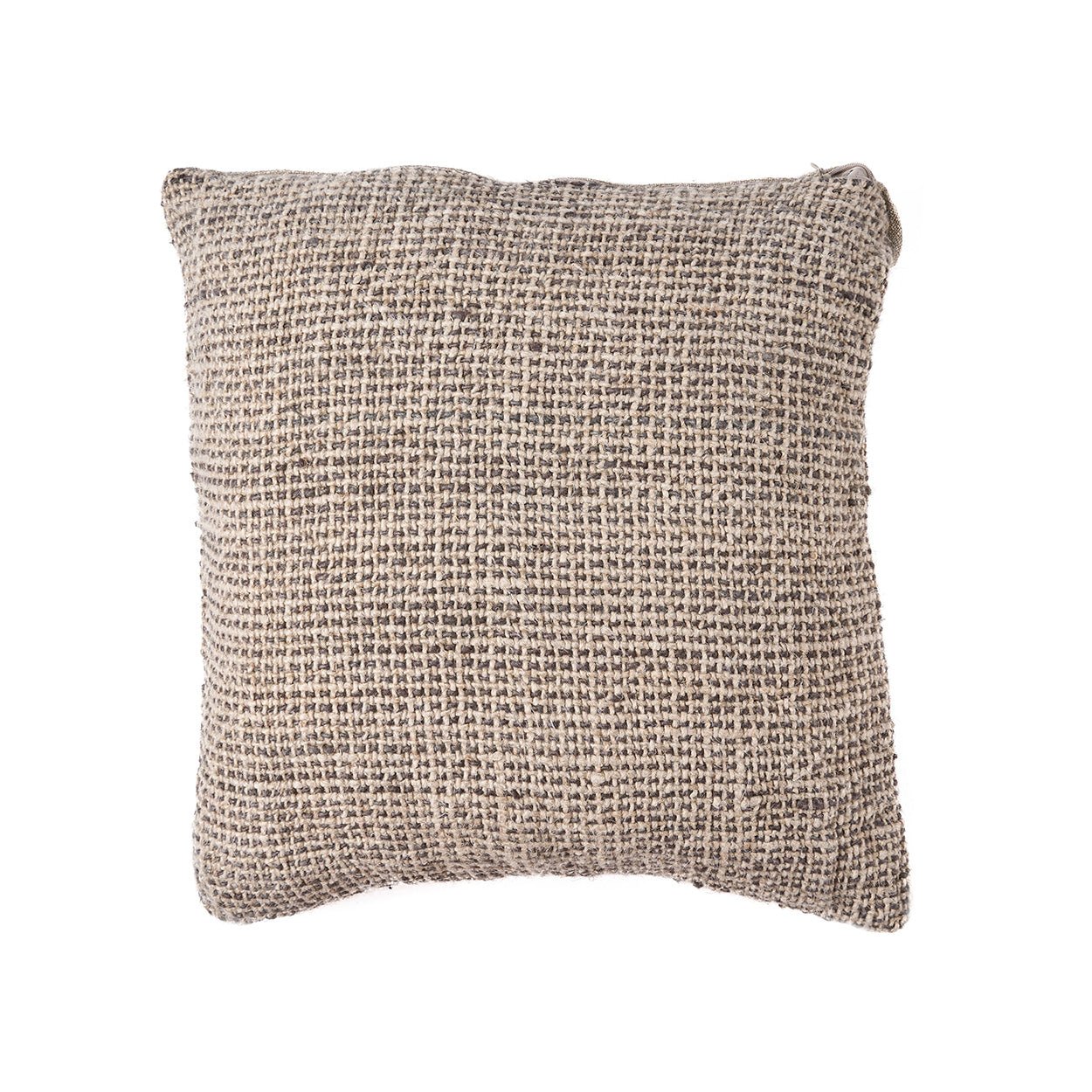 The Linen Grain Cushion Cover - Natural Black - Bambuá
