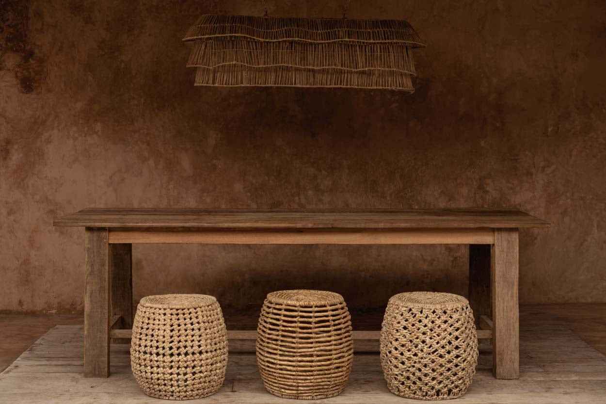 The Dannih Stool - Natural - Bambuá