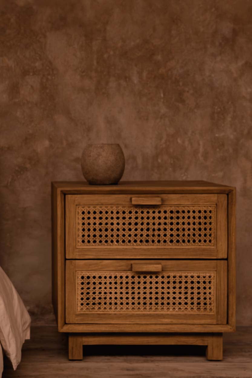 The Harmony Nightstand - Natural