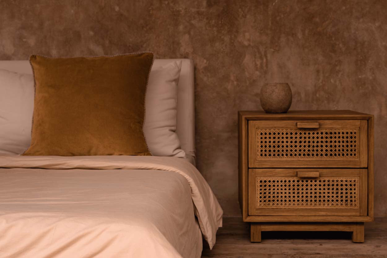 The Harmony Nightstand - Natural