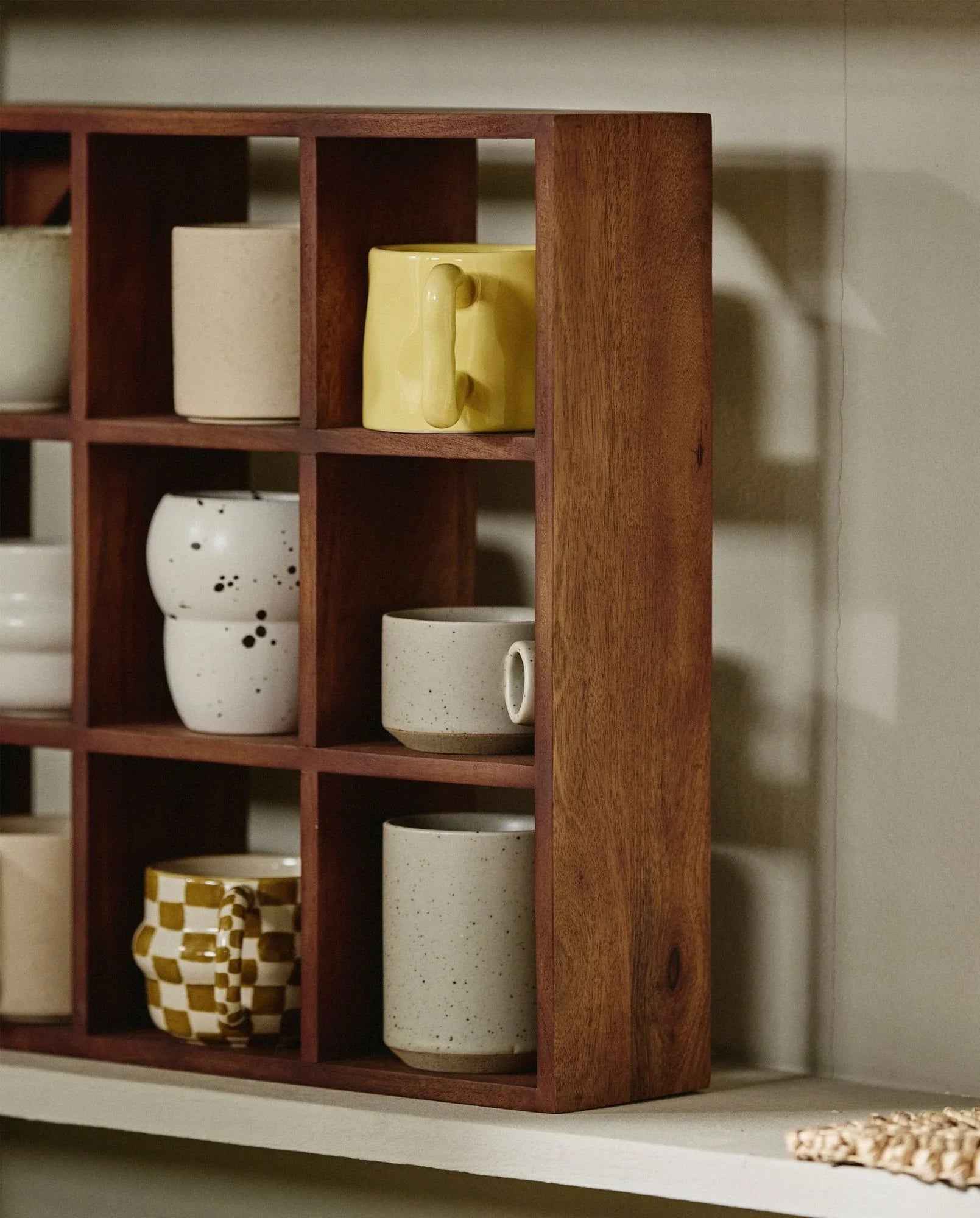 OSSA cup shelf, S - nature - Bambuá