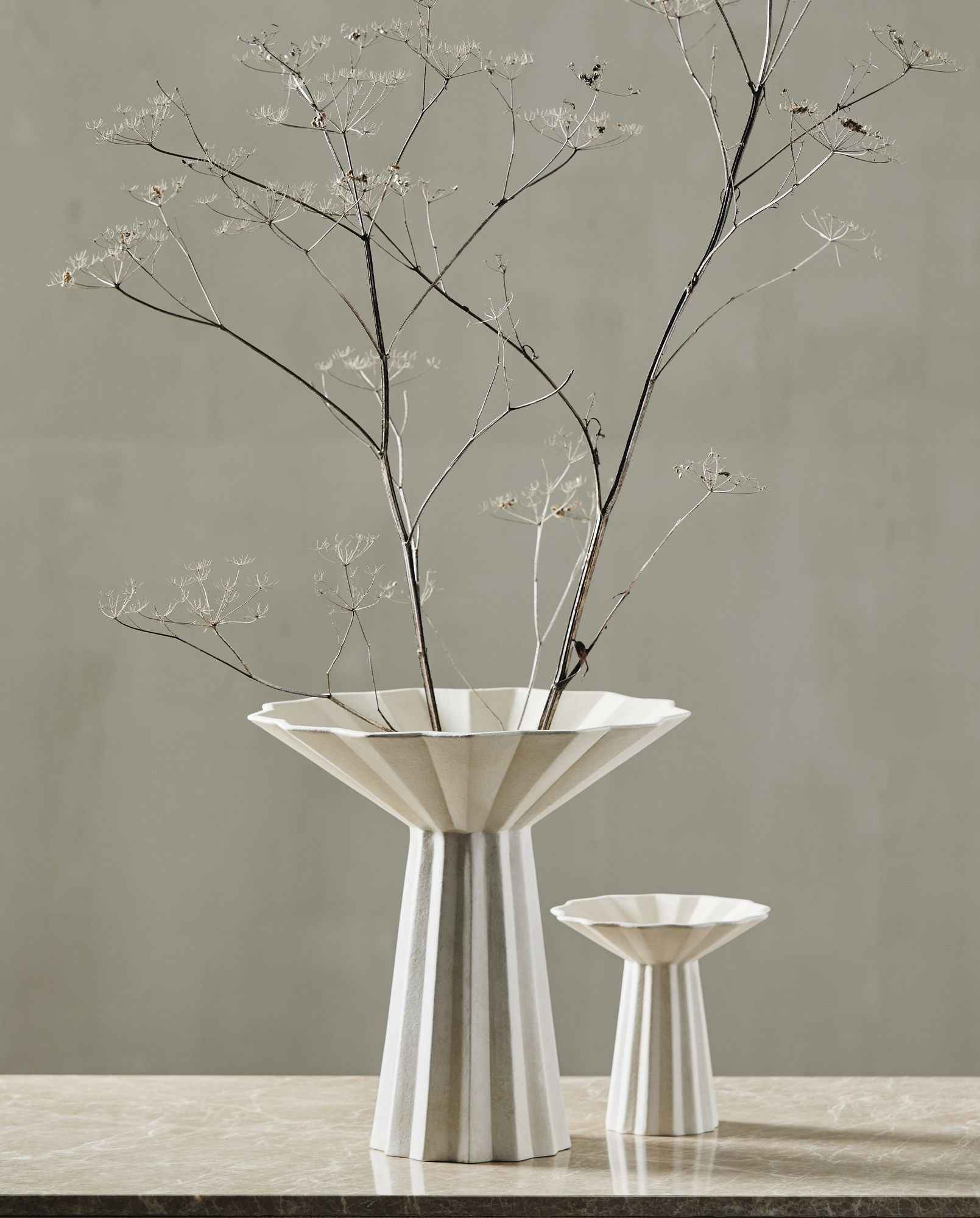 MINU vase, S - ivory - Bambuá