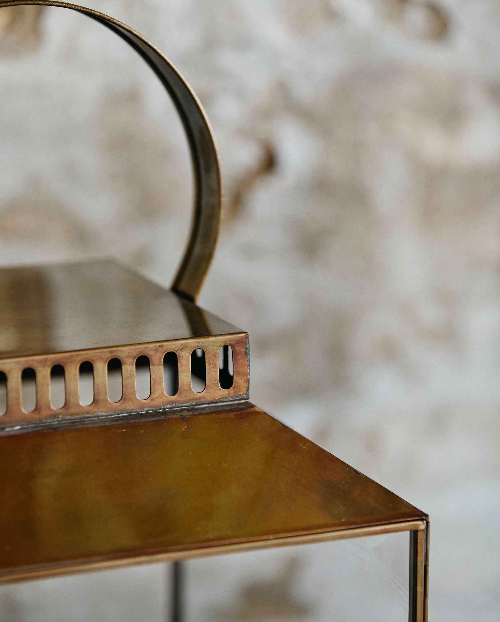 BITRA lantern, S - brass