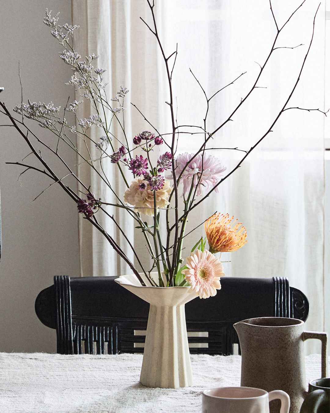MINU vase, S - ivory - Bambuá