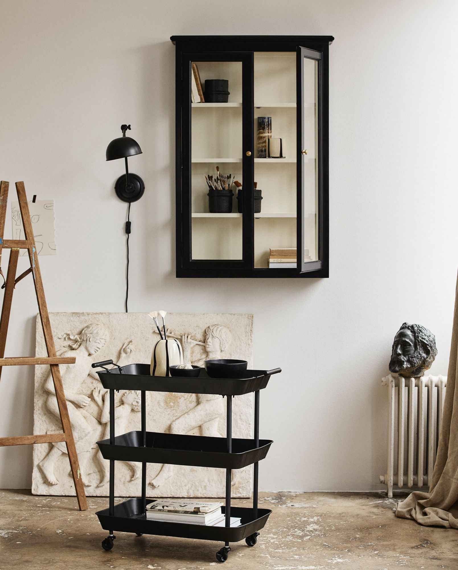 AURA wall lamp - black - Bambuá