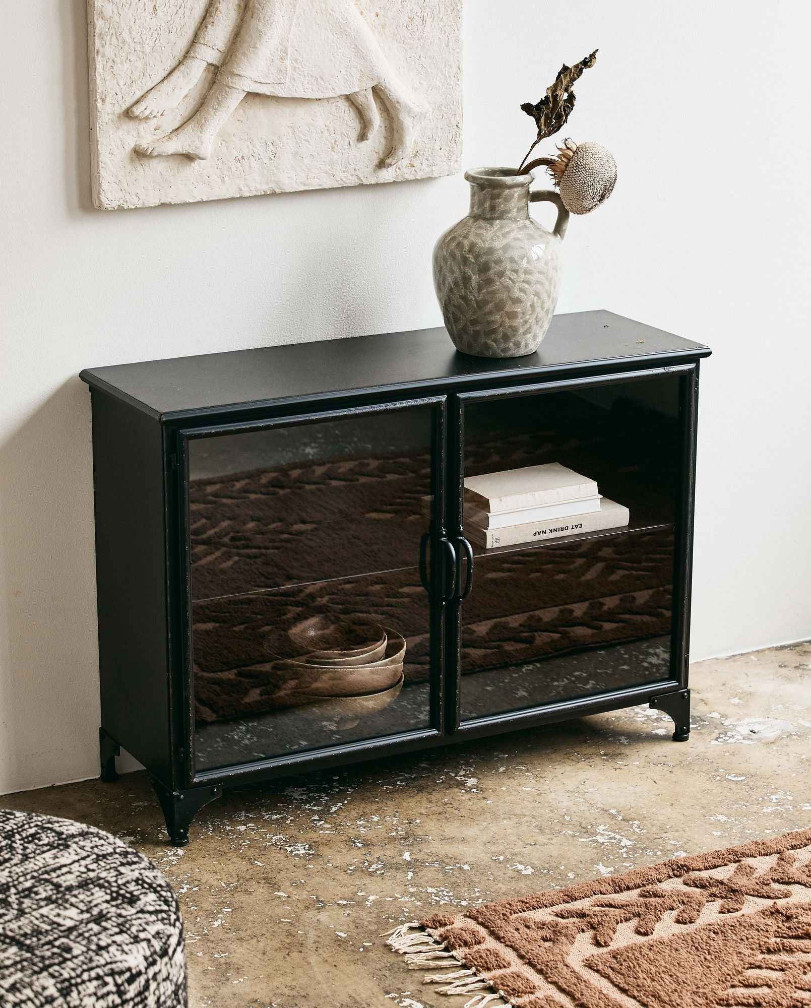 DOWNTOWN sideboard, black - Bambuá