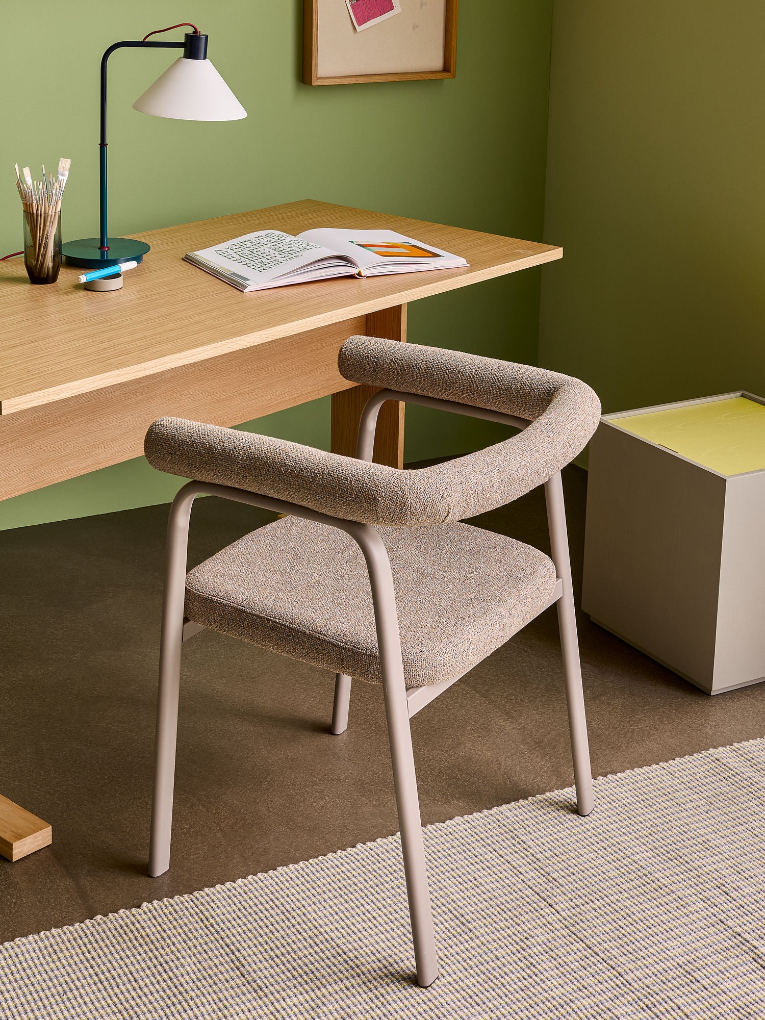 Ecto Dining Chair Sand - Bambuá