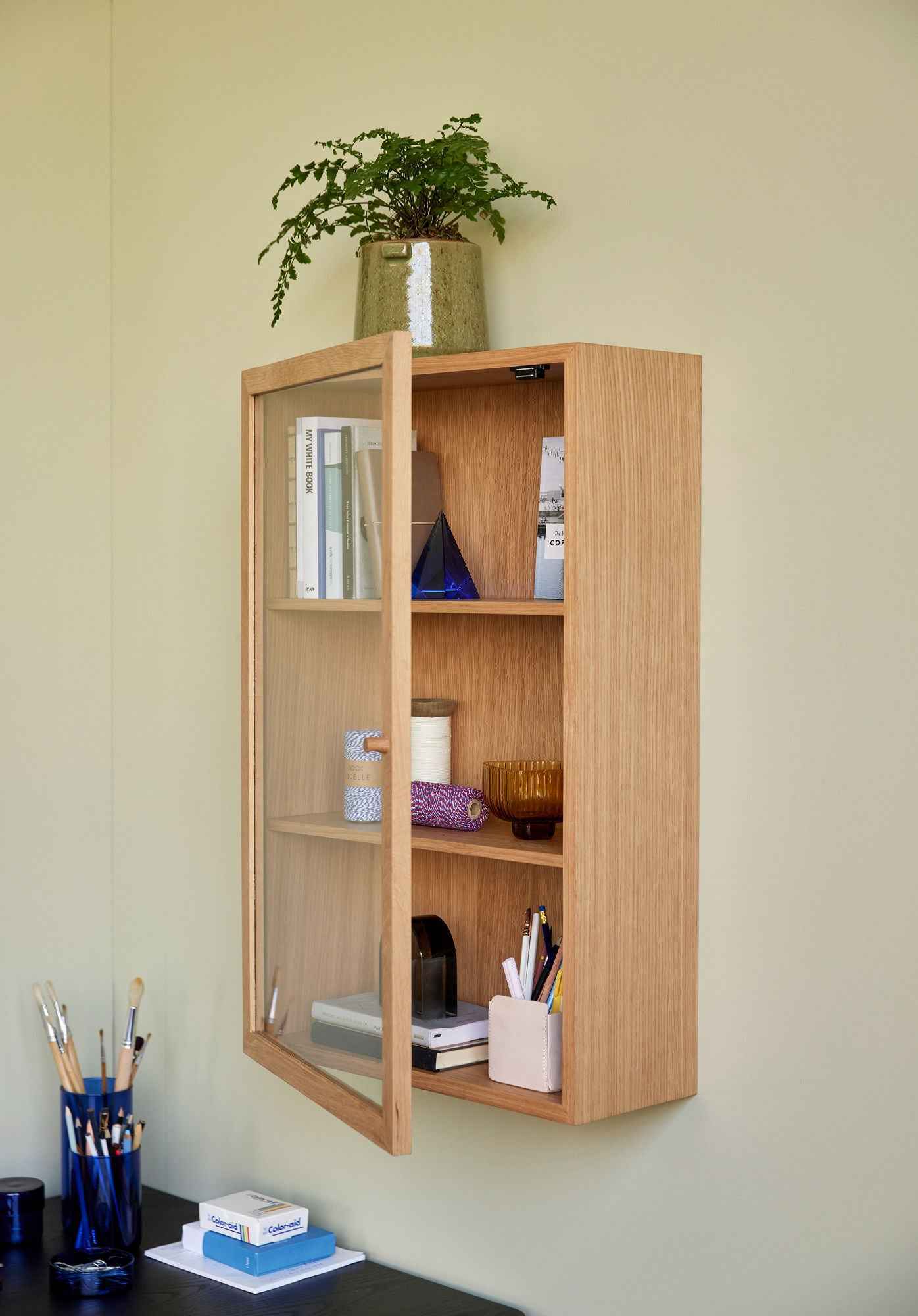 Panorama Wall Cupboard Natural - Bambuá