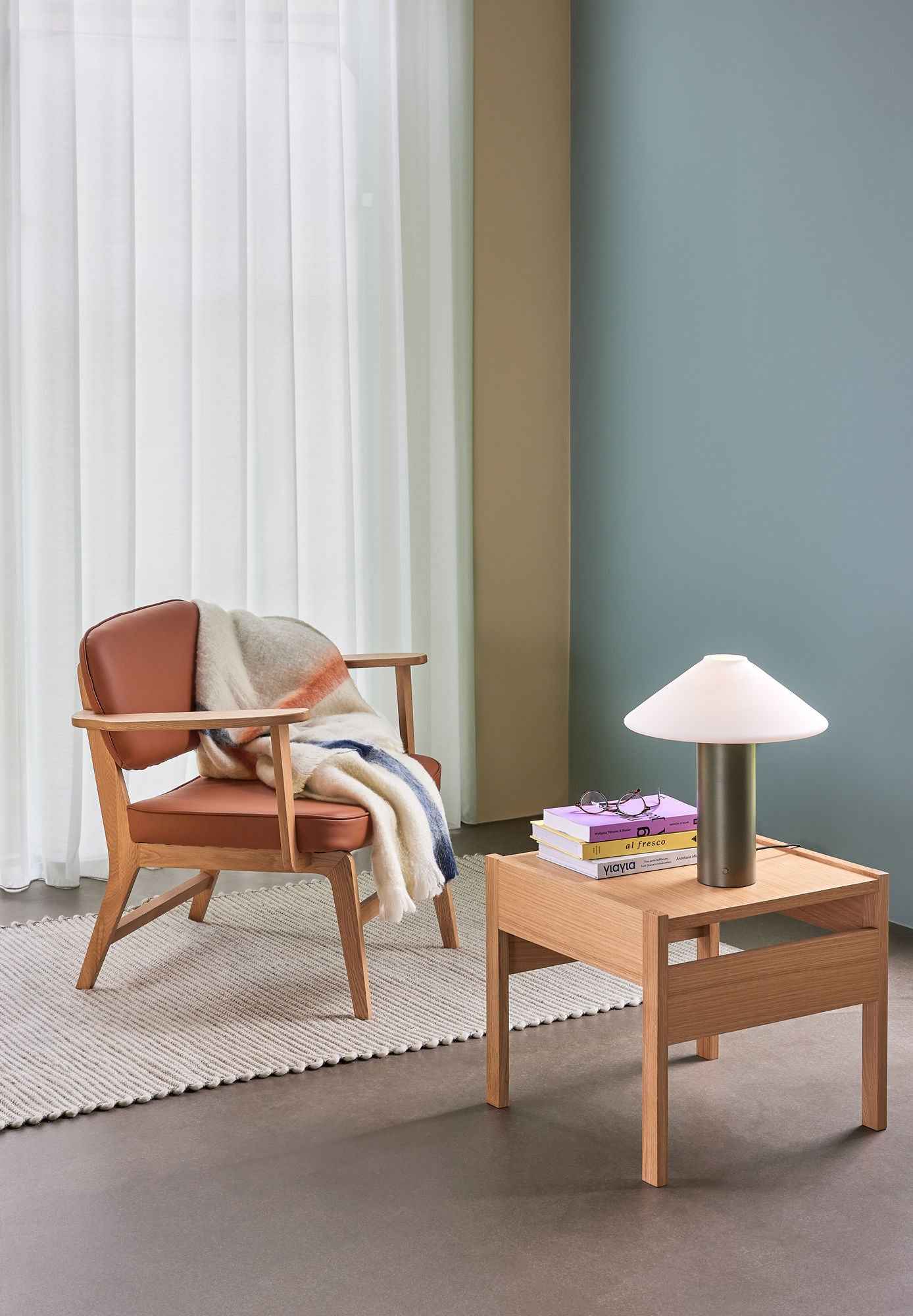 Haze Lounge Chair Brown/Natural - Bambuá