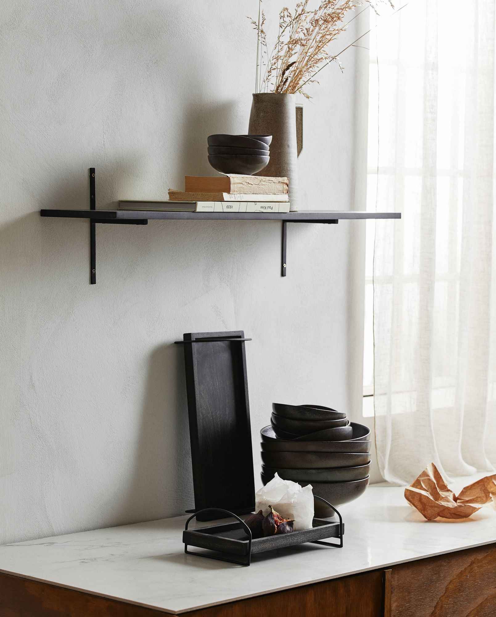 INEZ bowl, S - black