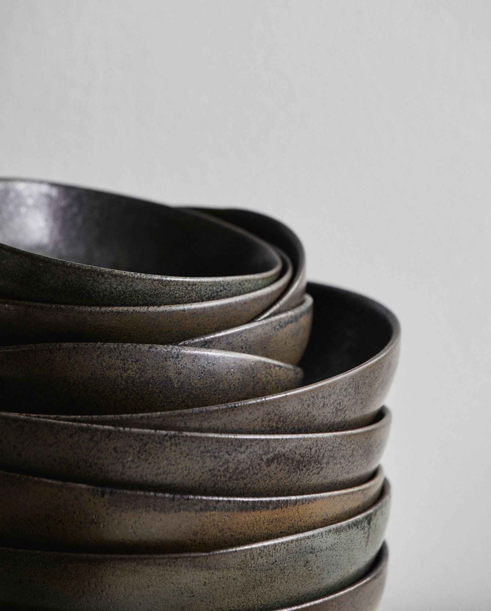 INEZ bowl, L - black - Bambuá