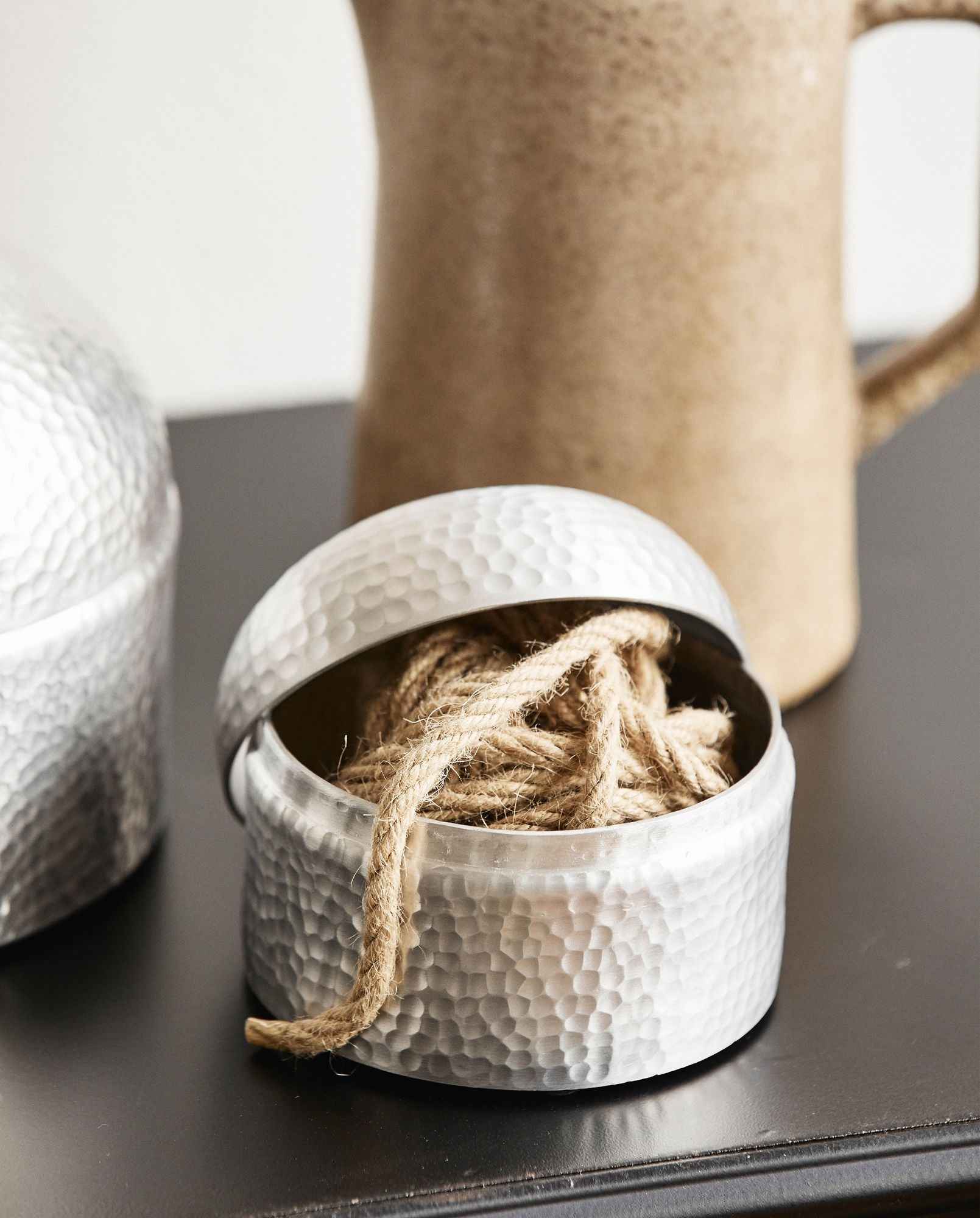 MACAU storage, S, aluminum - chrome finish