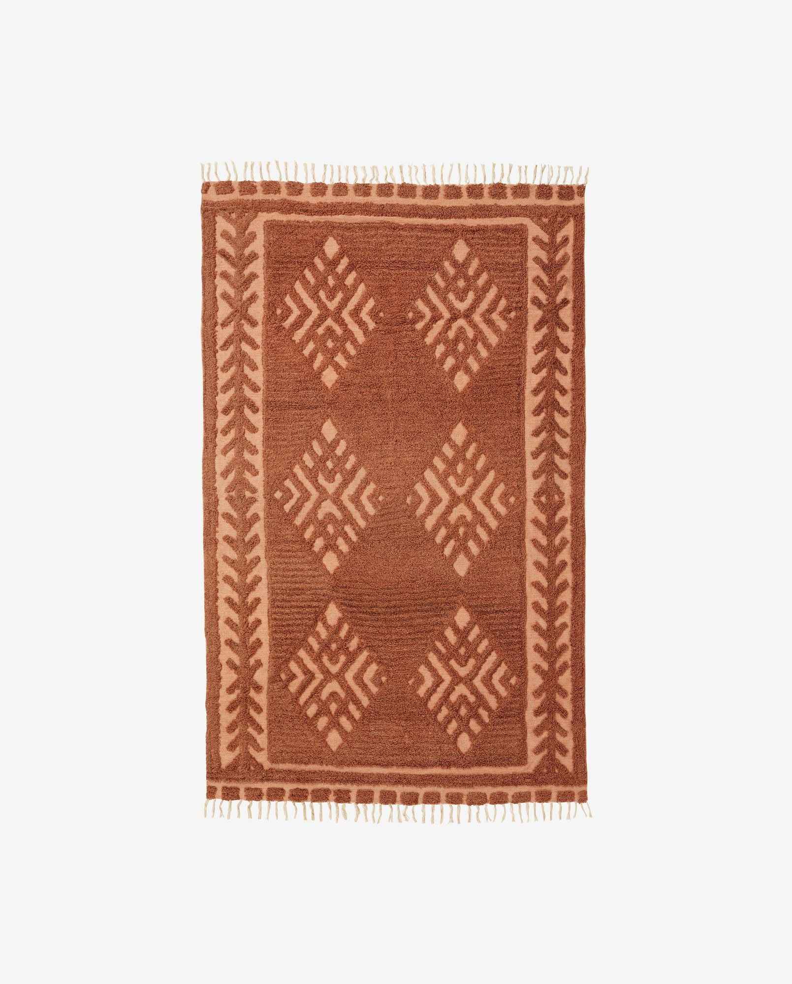 MARLA carpet, 160x240 - rust - Bambuá