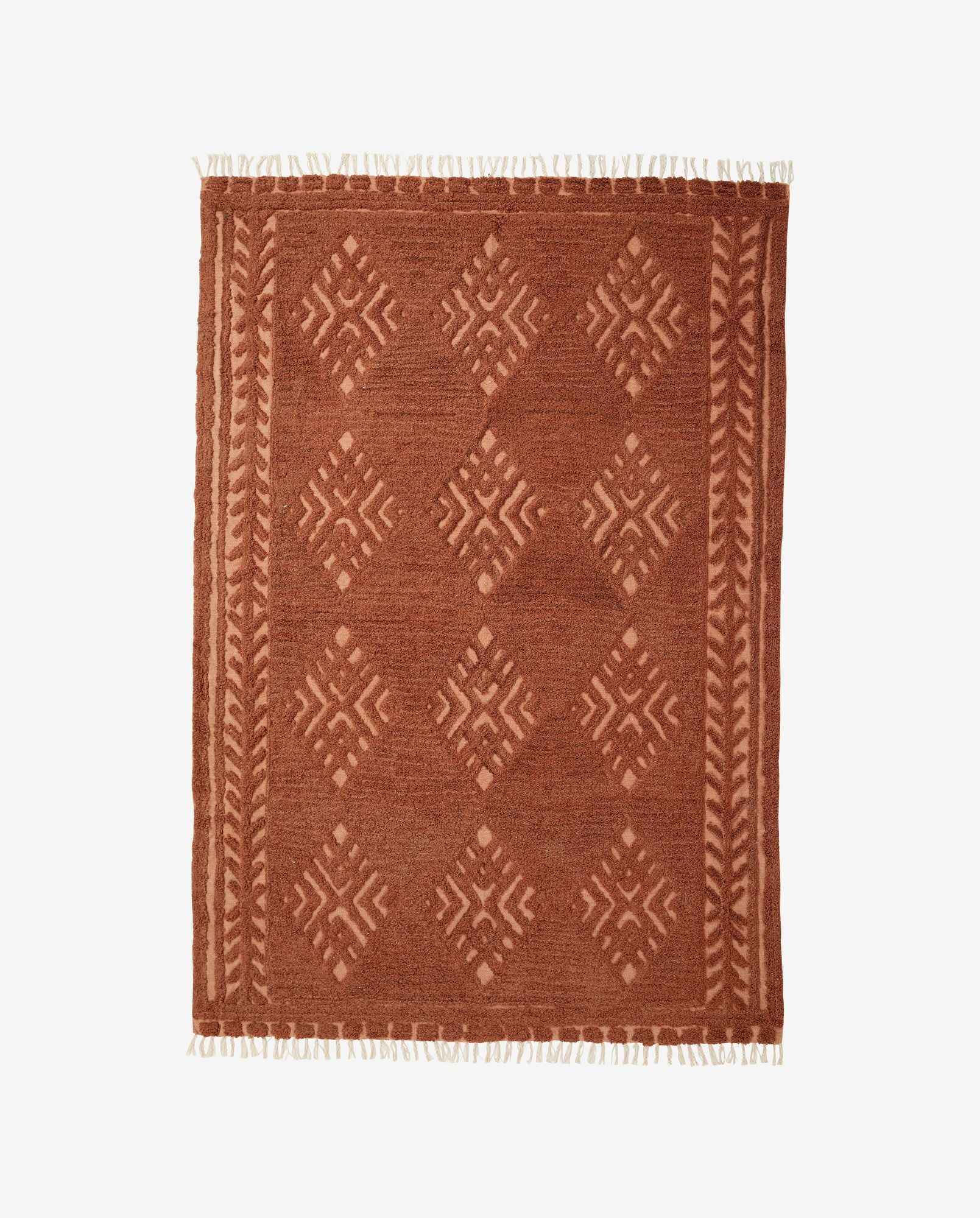 MARLA carpet, 200x290 - rust - Bambuá