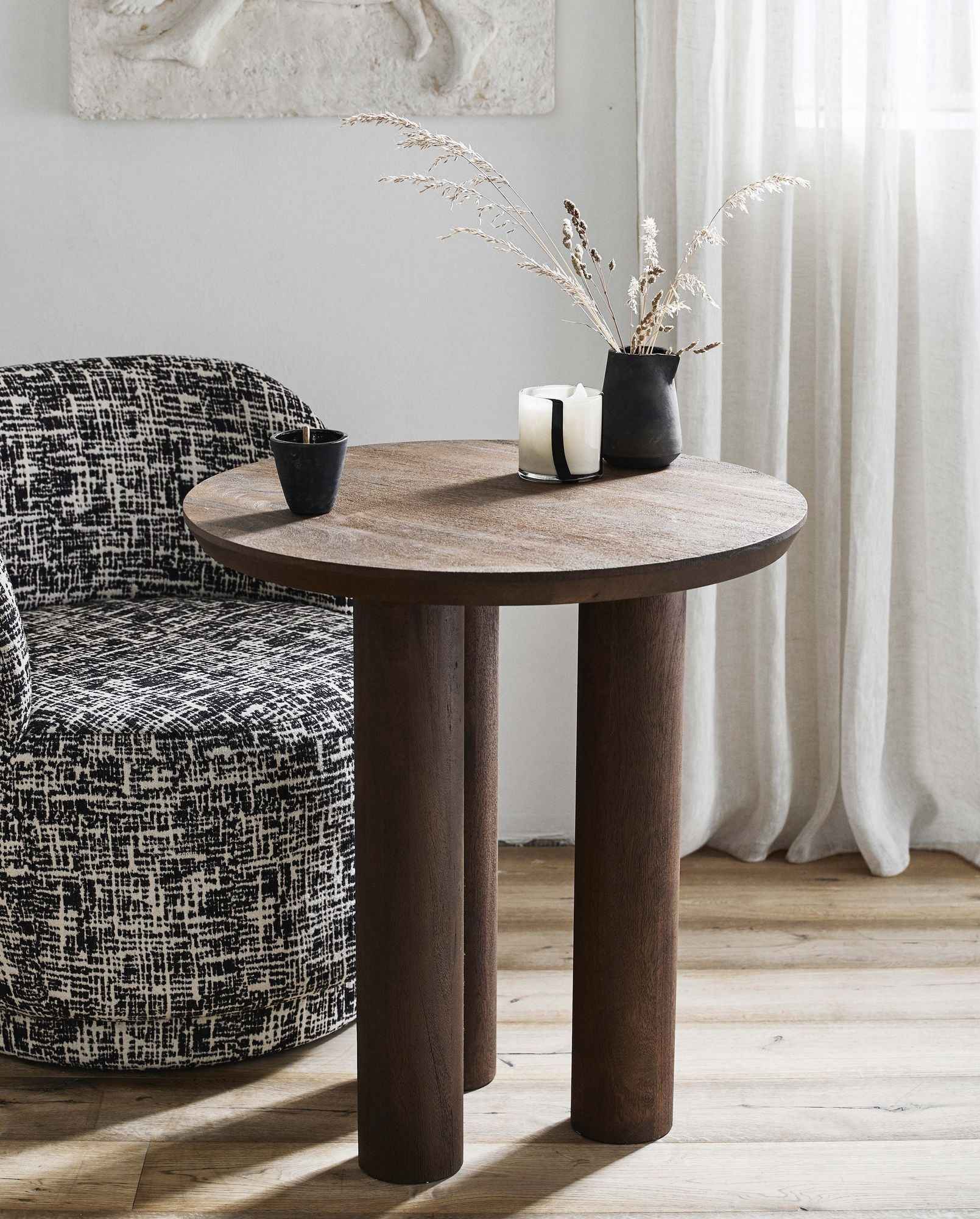 HELIN cafe table - nature - Bambuá