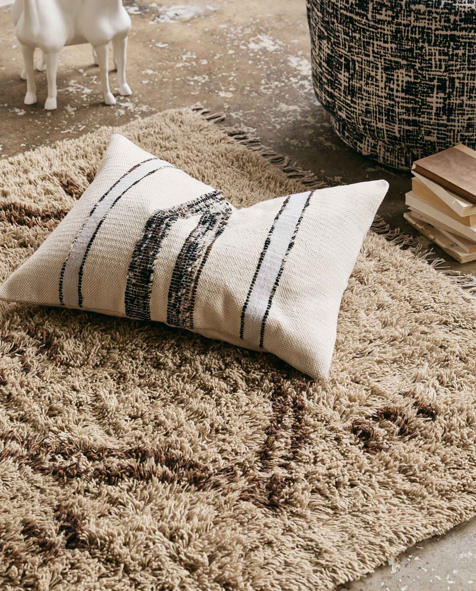 LEAH carpet, 160x240 - nature - Bambuá