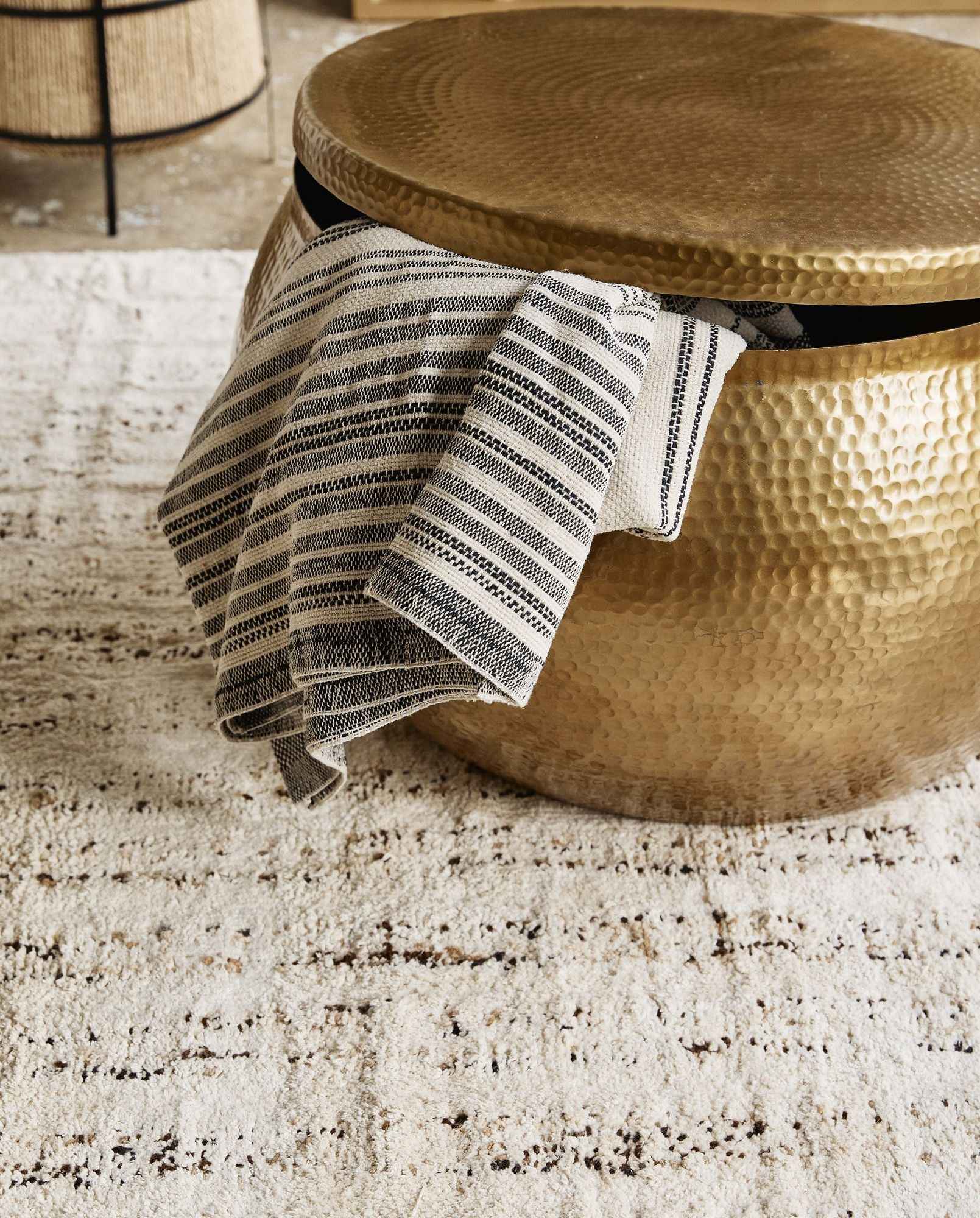 VESPER bed cover, 270x270 - off white - Bambuá