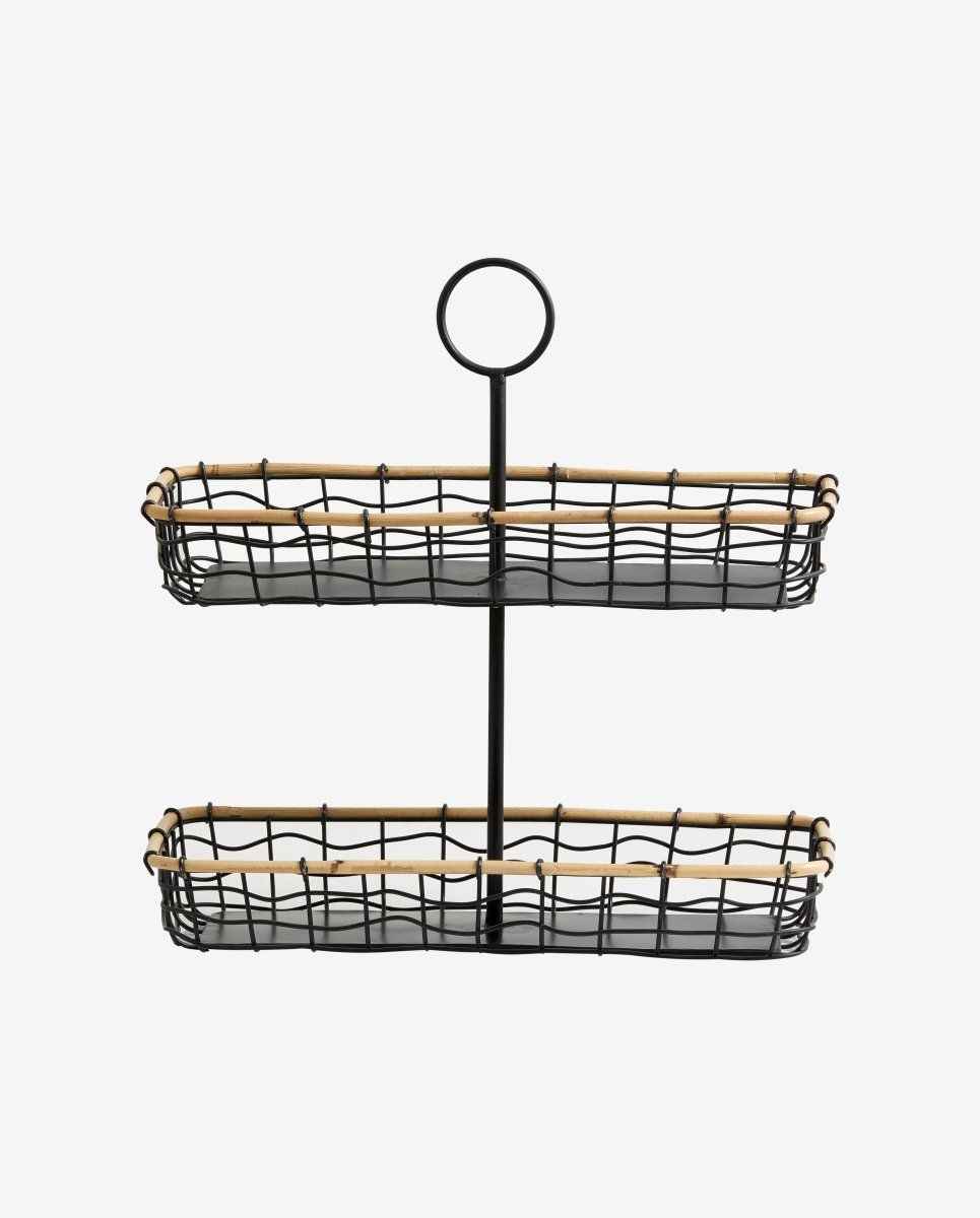HANA storage, 2 shelves - metal - Bambuá