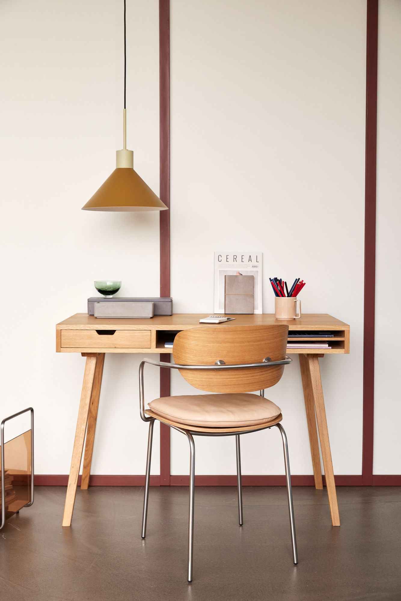 Hübsch Crayon Lamp Amber