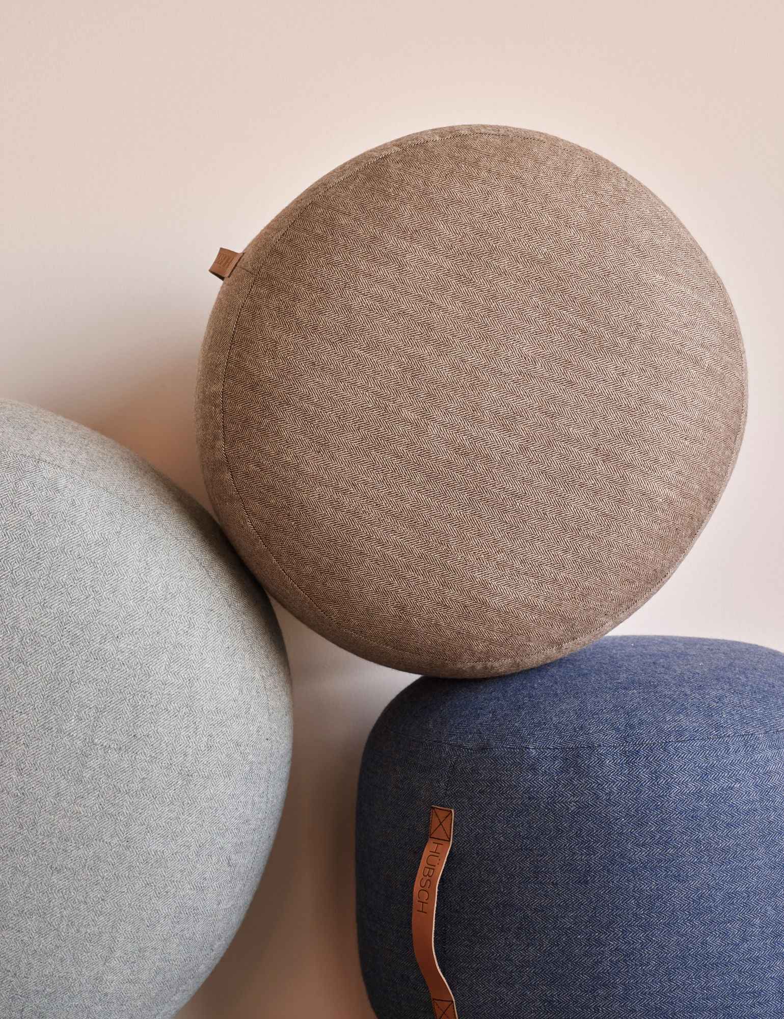 Mochi Pouffe Ø50 Brown