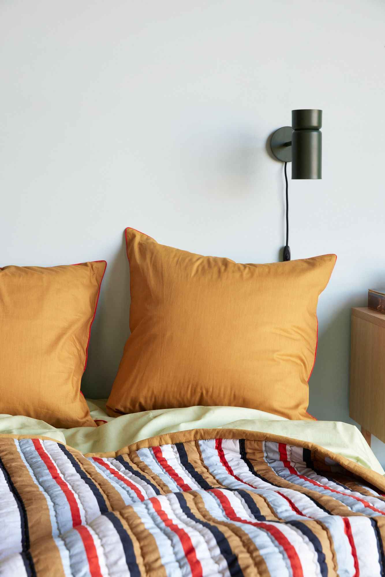 Pavilion Plaid Stripe Ochre/Multicolour - Bambuá