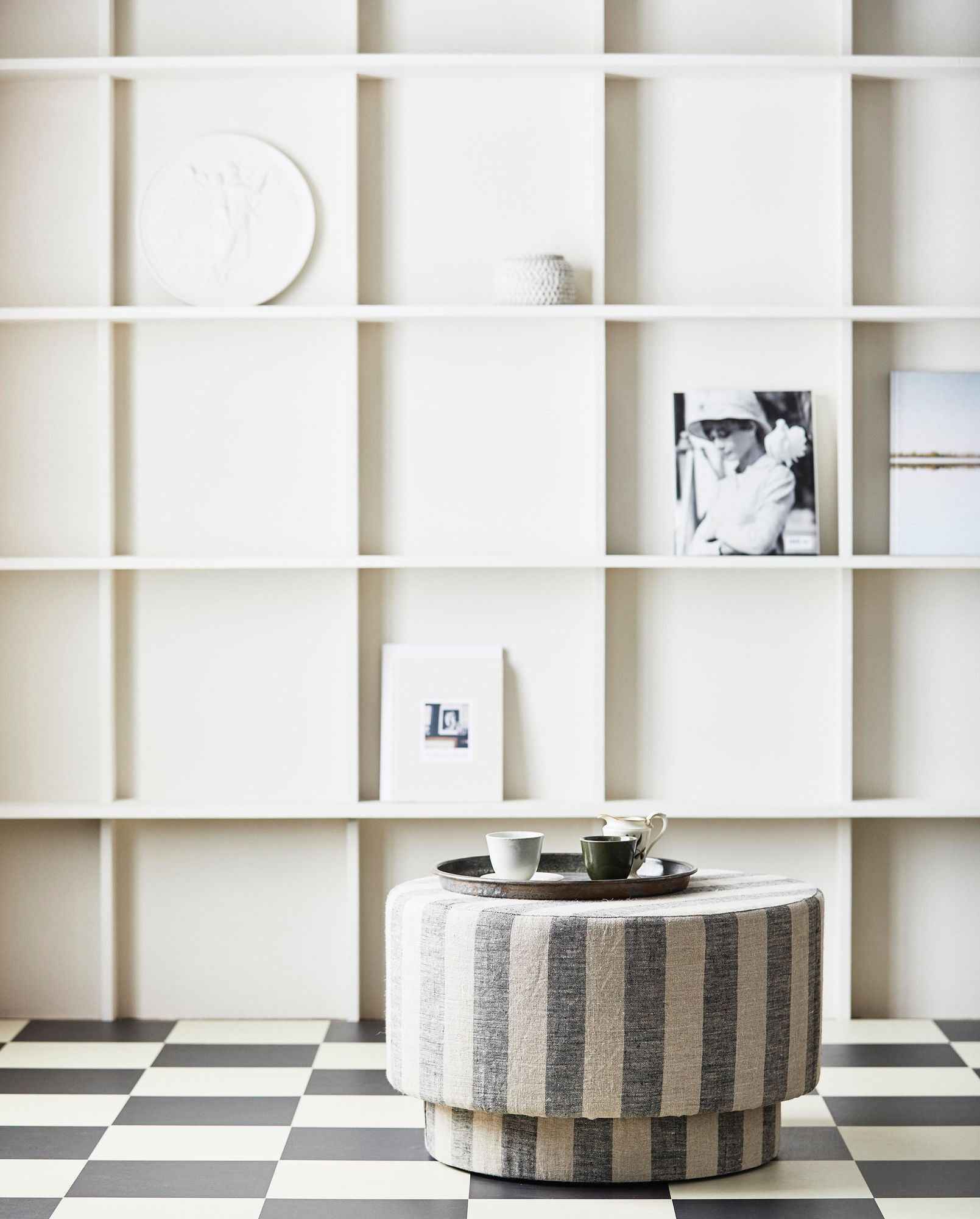 LADOGA pouf - stripe version - Bambuá