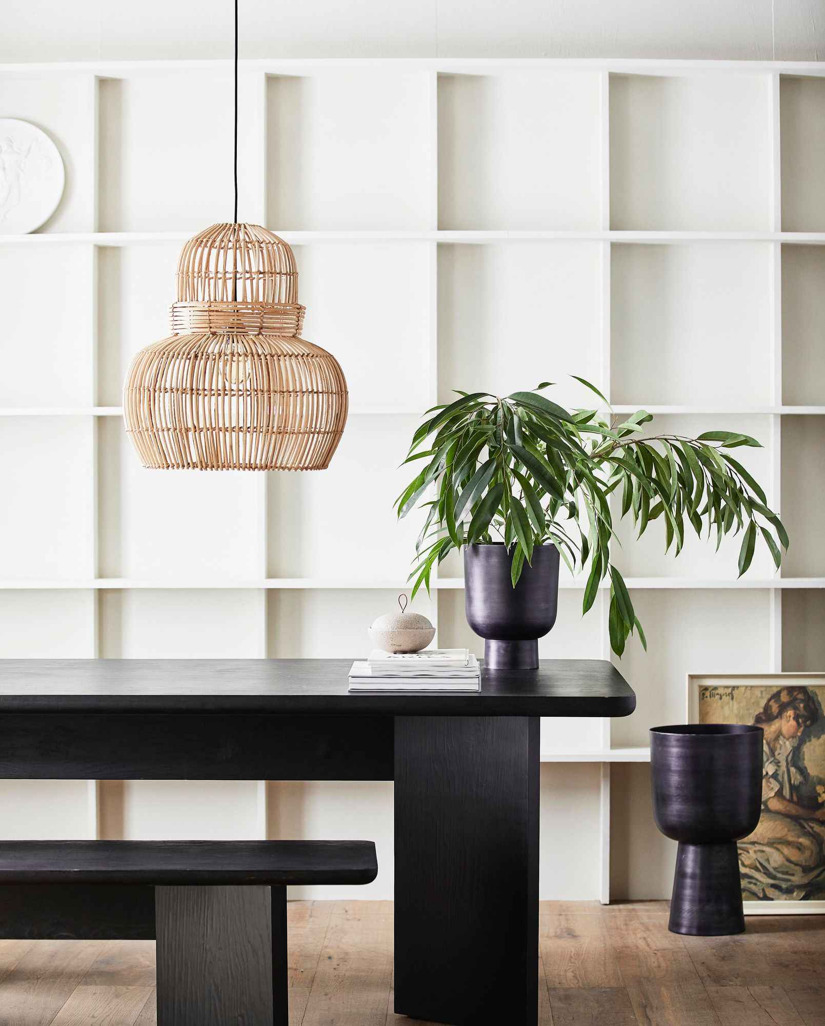 BUDVA lamp shade, rattan - Bambuá
