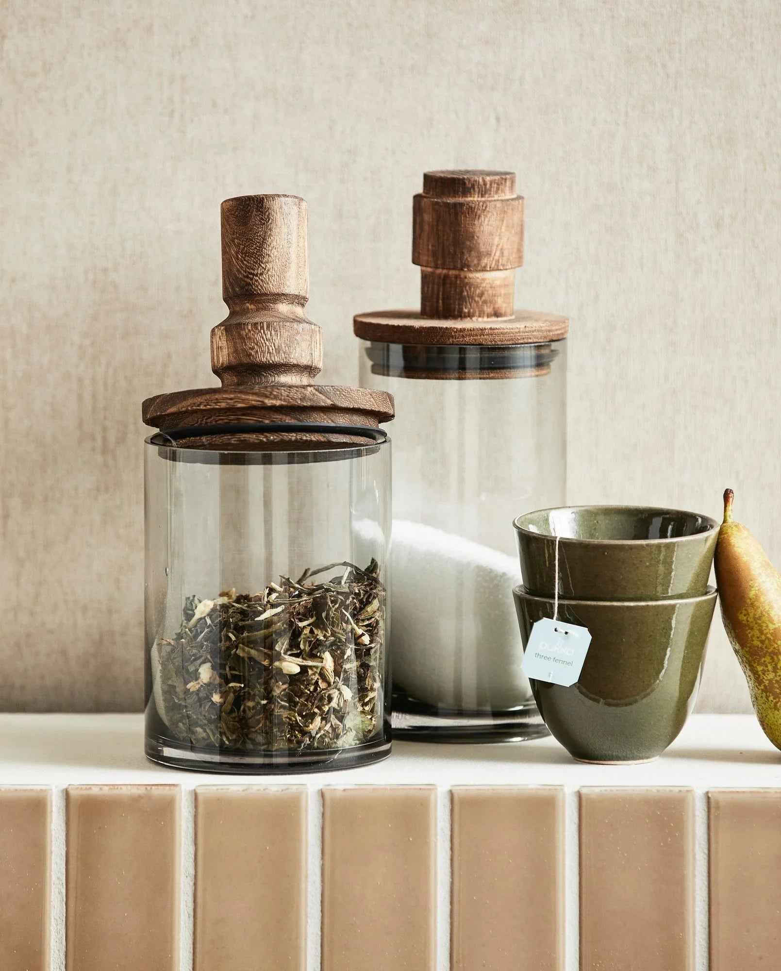 SALVIE glass storage, S - smoke