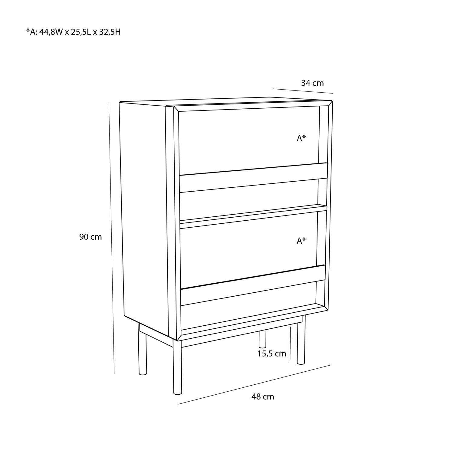 Forma Cabinet Natural - Bambuá