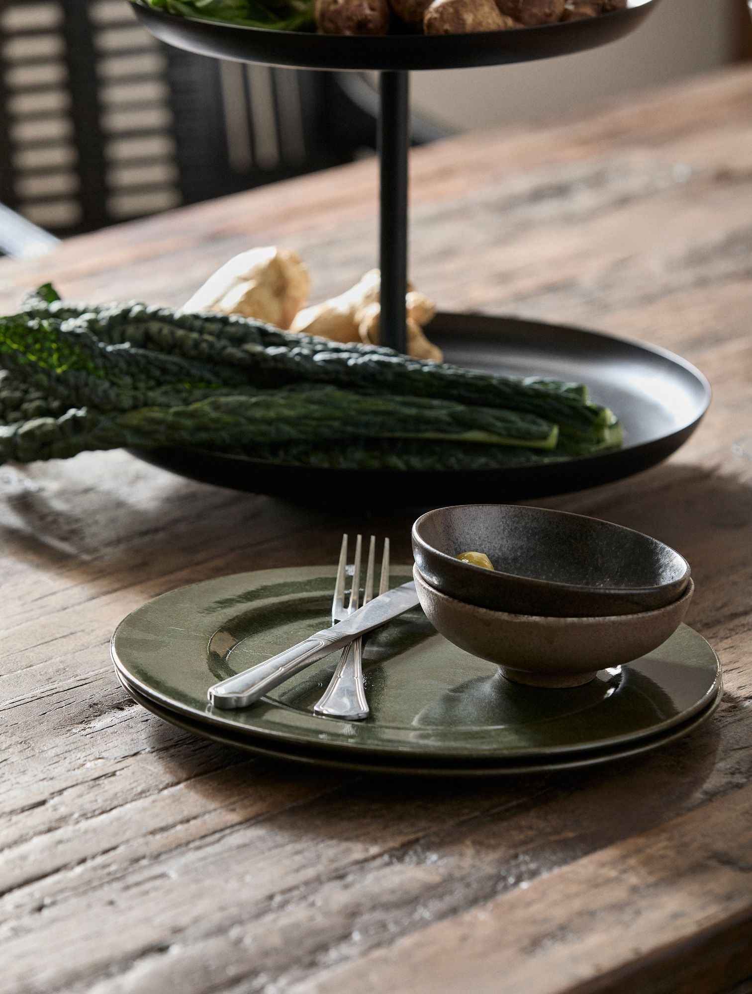 INEZ bowl, S - black