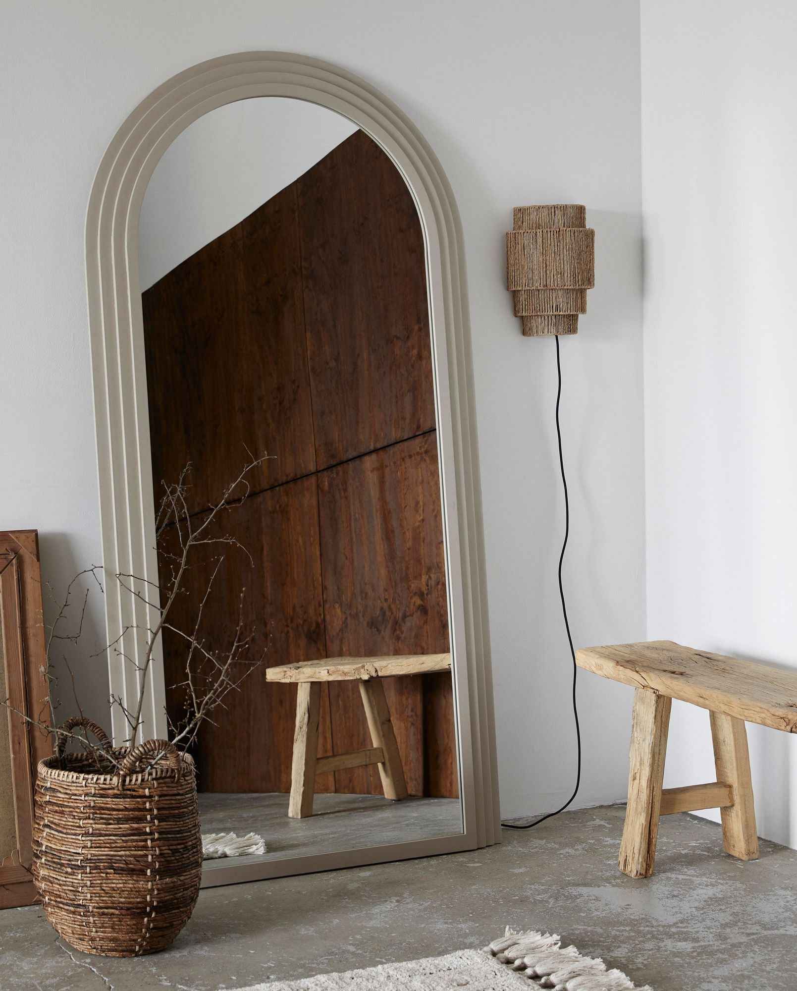 AIDOS wall lamp - nature - Bambuá