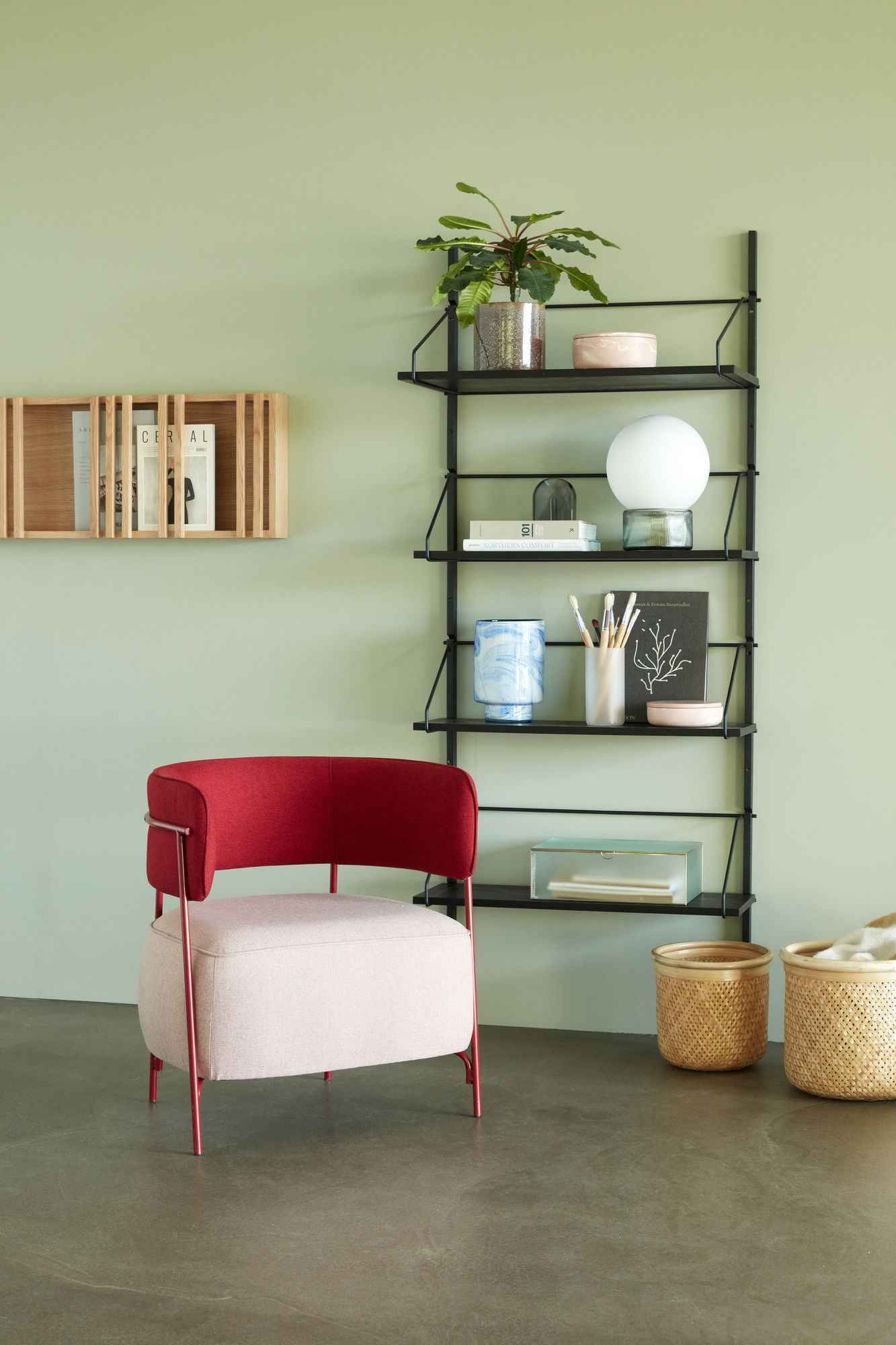 Column Magazine Holder Natural - Bambuá