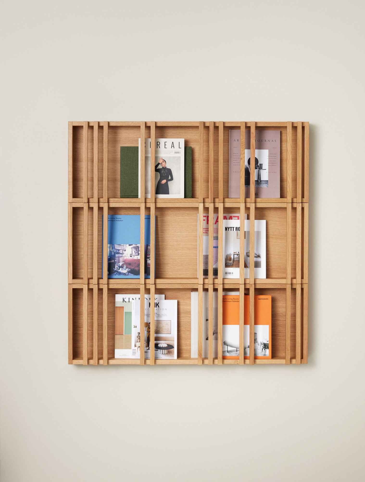 Column Magazine Holder Natural - Bambuá