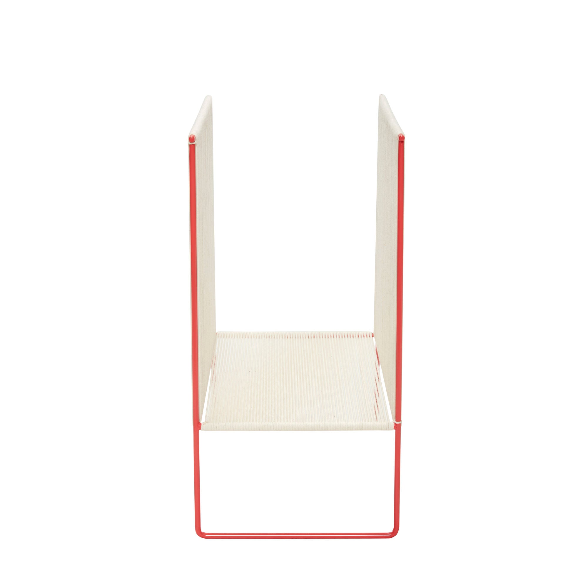 String Magazine Holder Red/White - Bambuá