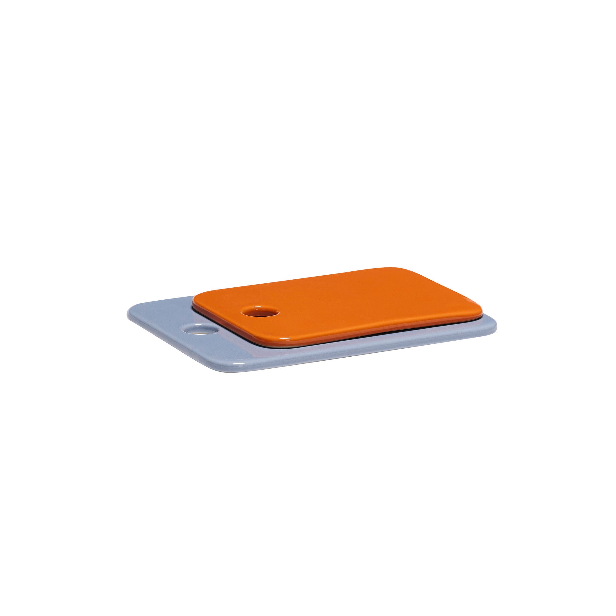 Amare Ceramic Boards Light blue/Orange (set of 2)