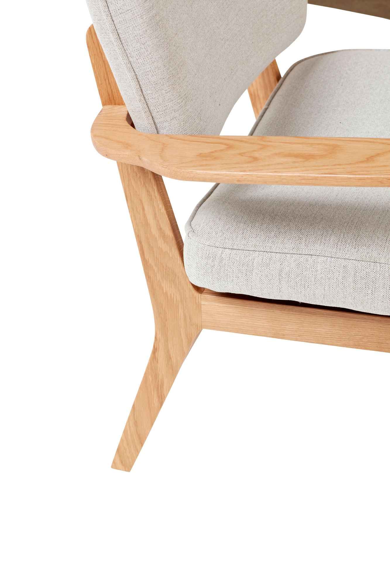 Haze Lounge Chair Grey/Natural - Bambuá