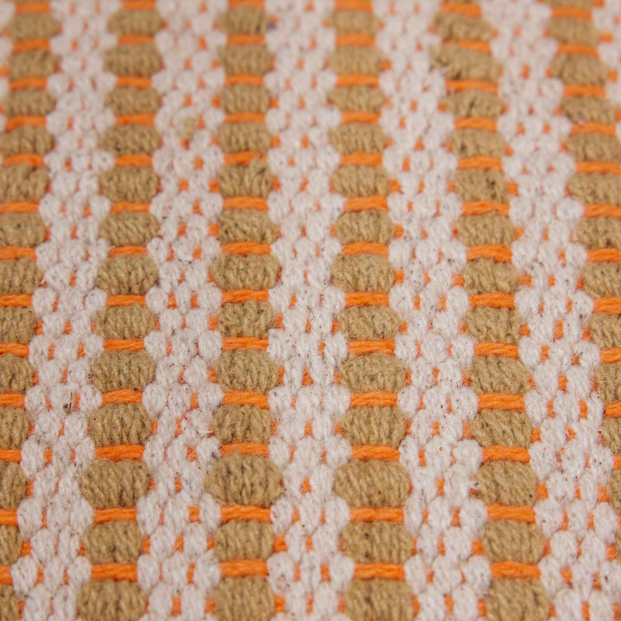 Mochi Pouffe Sand/Multicolour