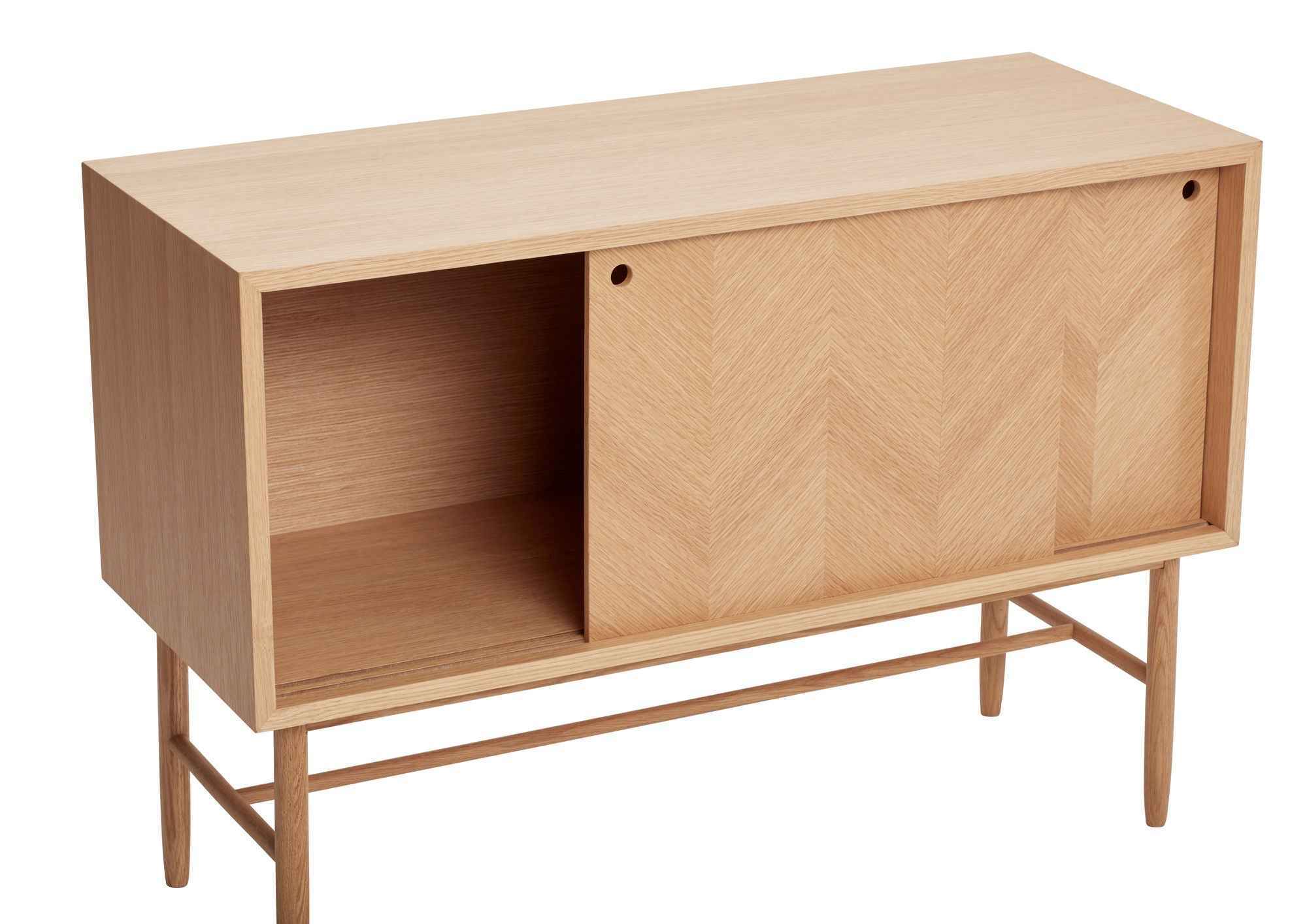 Herringbone Dresser Sliding Doors Natural - Bambuá