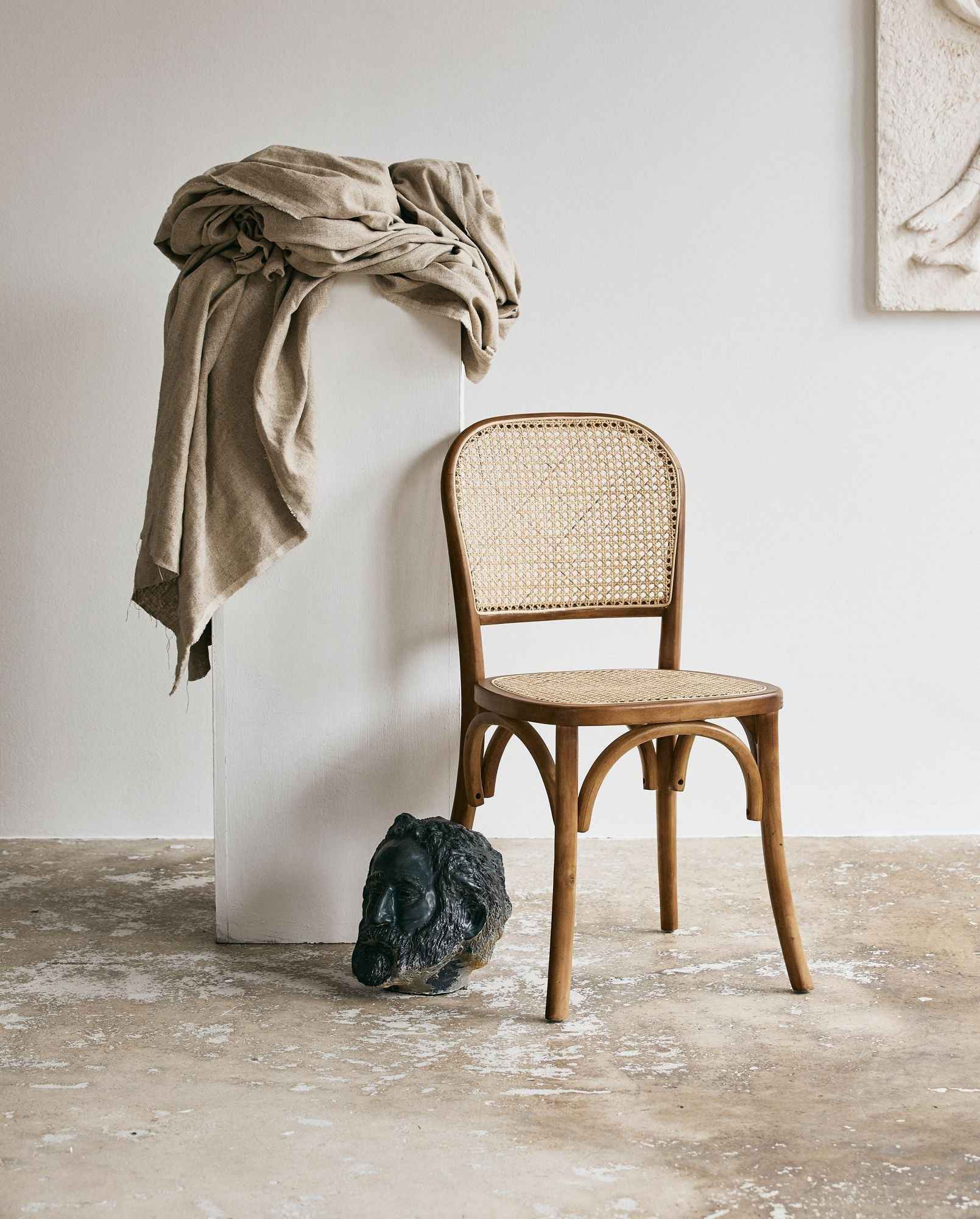 WICKY chair, brown - Bambuá