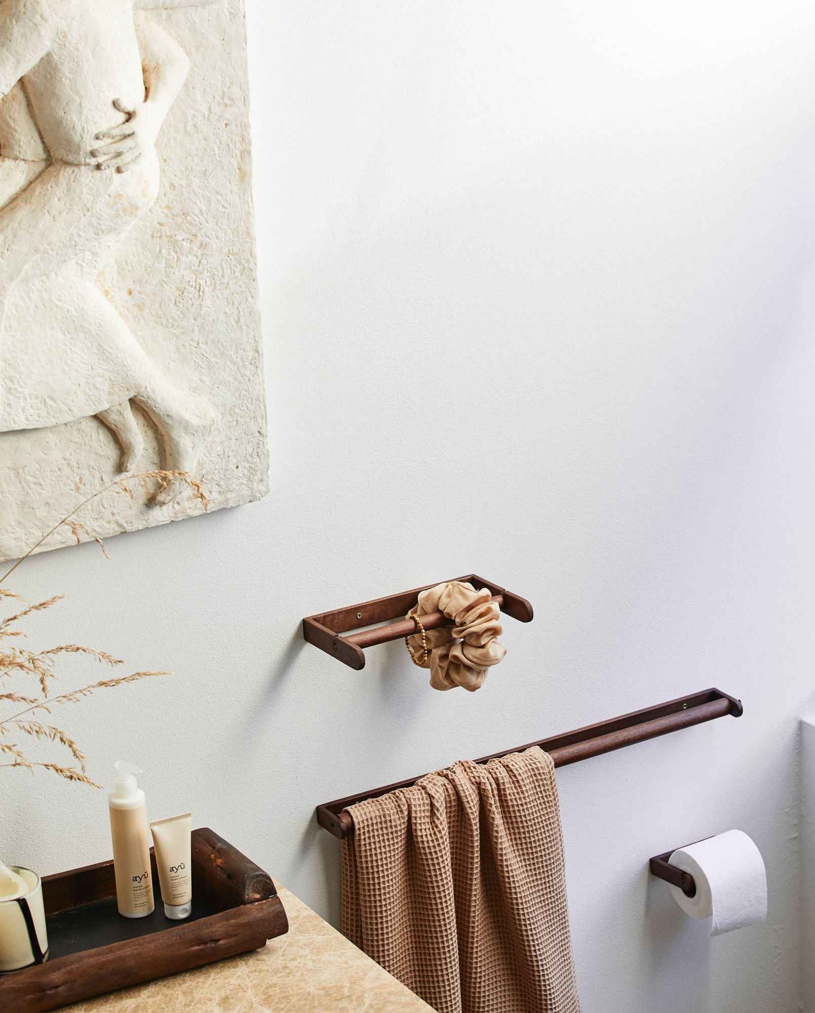 CONDO wooden dish - dark brown, recycled