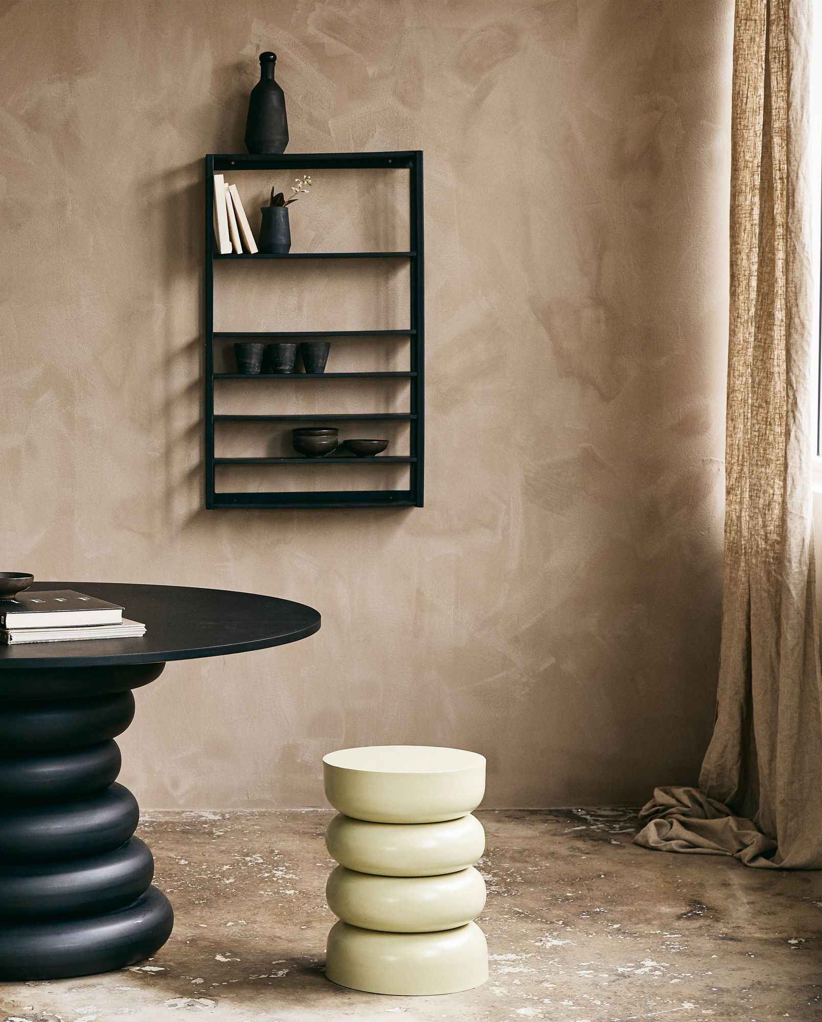 JUBBA side table - light green - Bambuá