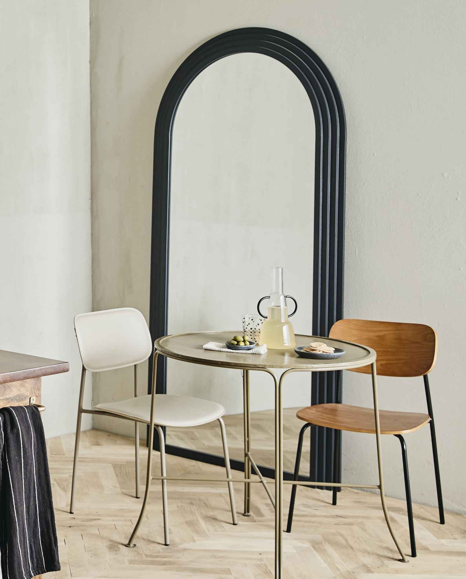 FALCO mirror - anthracite - Bambuá