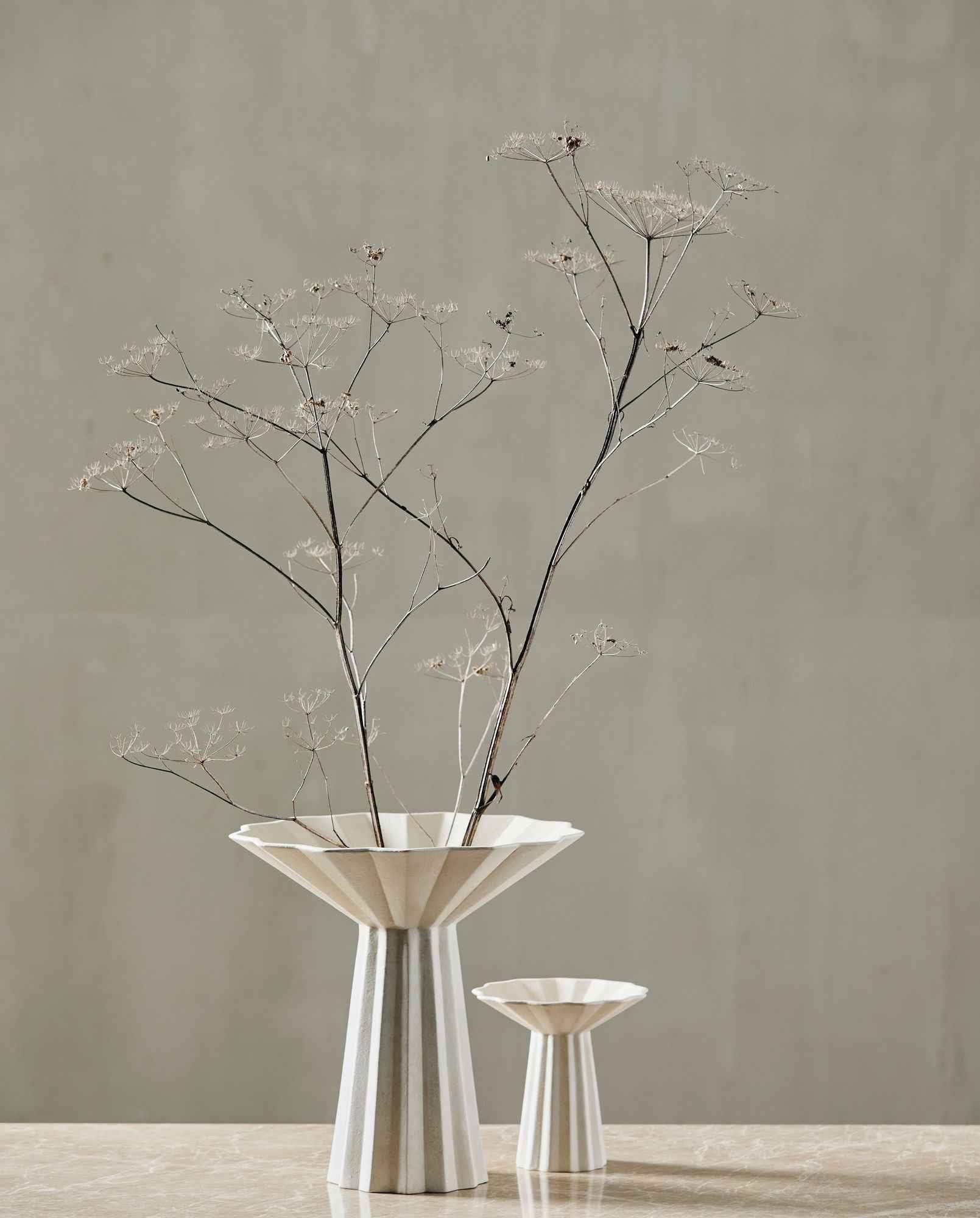 MINU vase, L - ivory