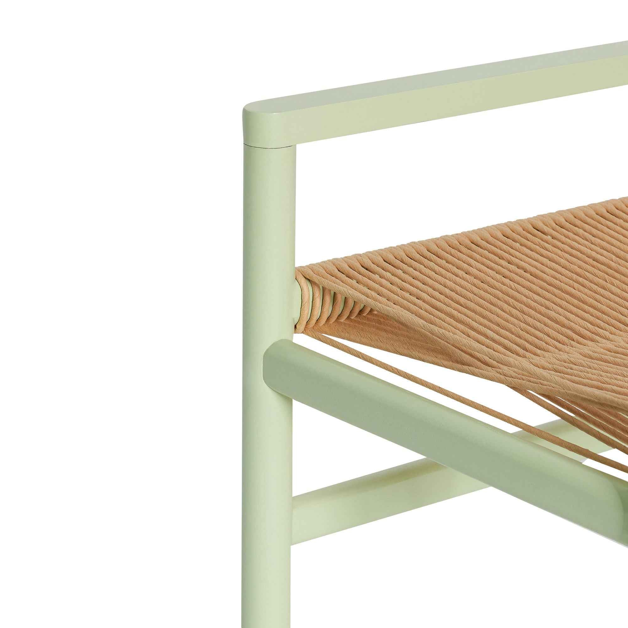 Hübsch Heritage Bench Small Light green