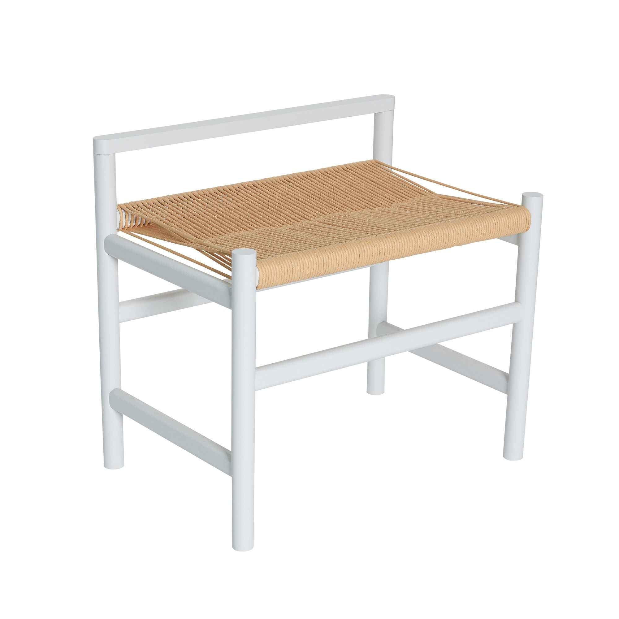 Hübsch Heritage Bench Small Light grey