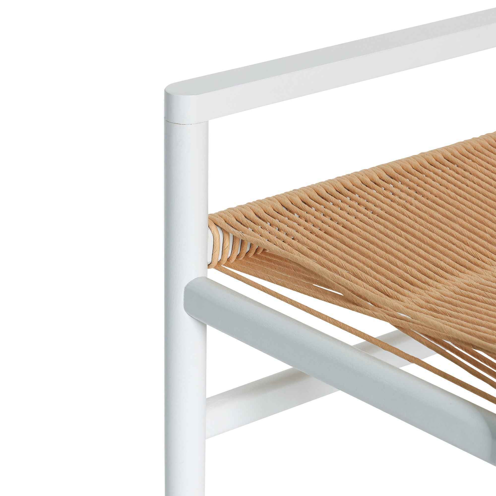 Hübsch Heritage Bench Small Light grey